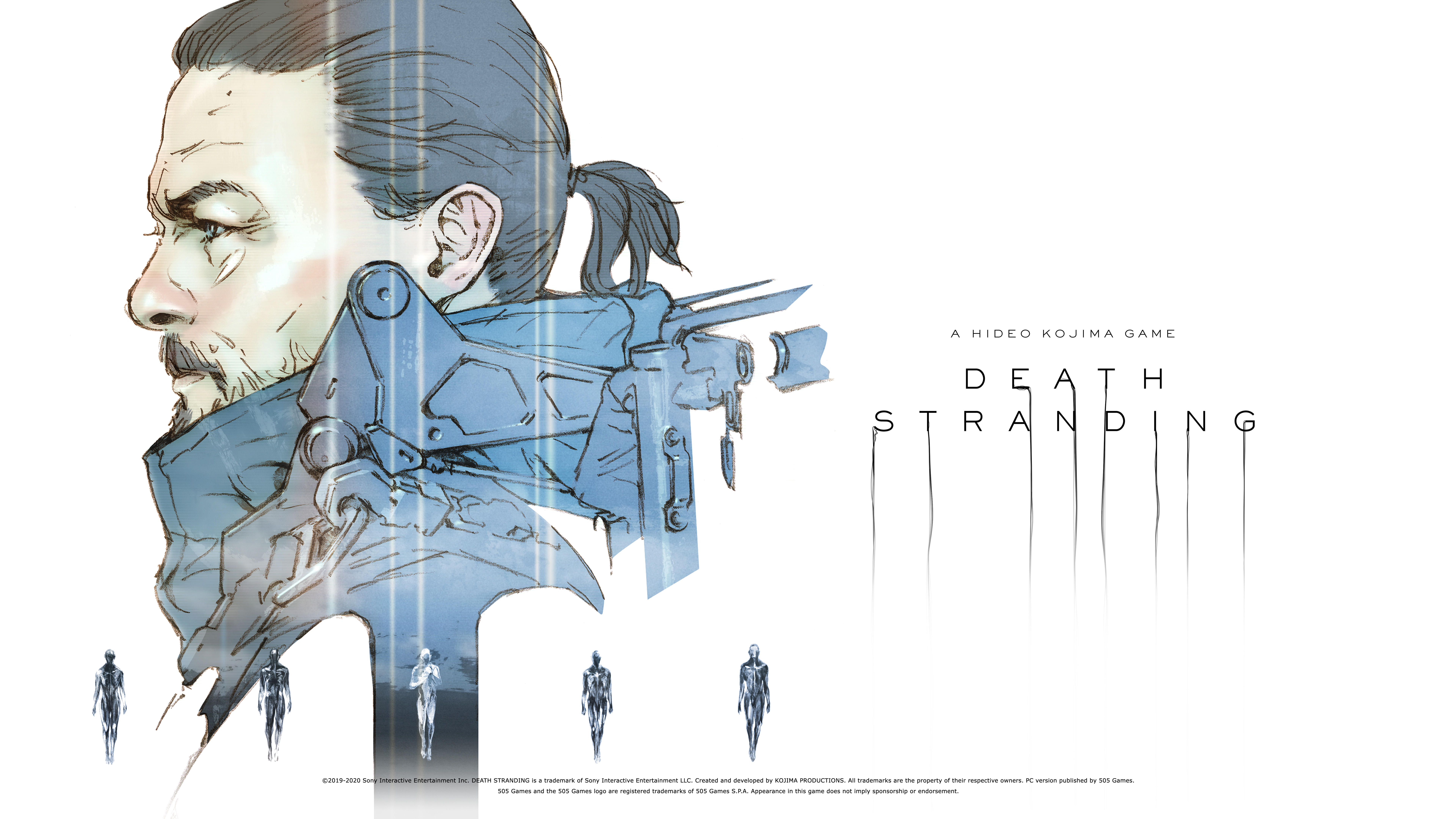 General 7680x4320 Death Stranding Hideo Kojima concept art video games