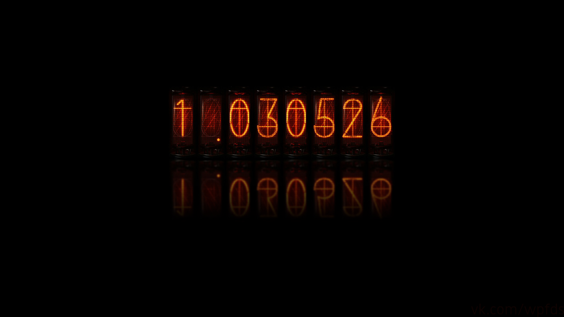 General 1920x1080 Steins;Gate Steins;Gate 0 Nixie Tubes minimalism Divergence Meter anime simple background black background numbers time travel