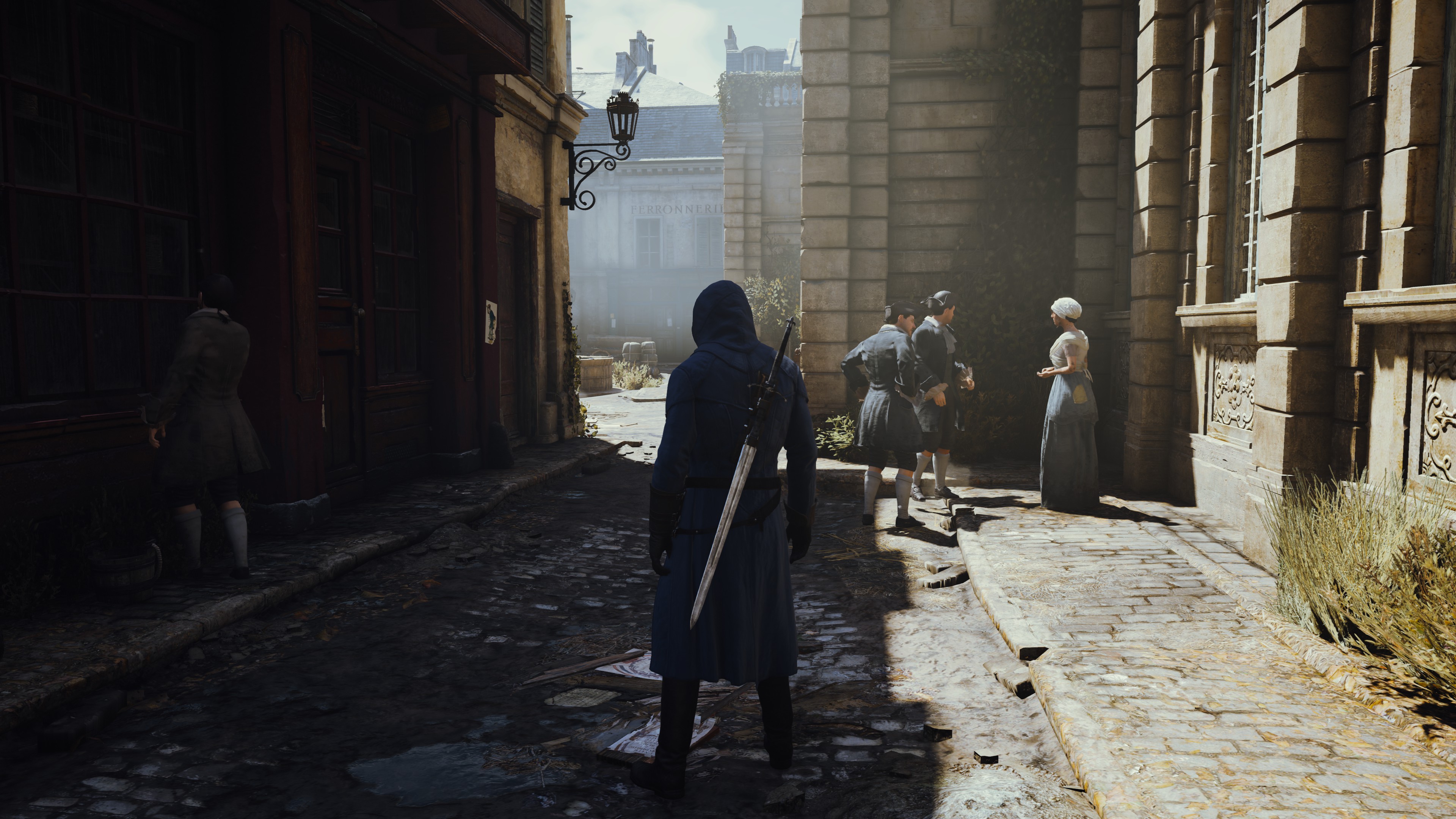 General 3840x2160 Assassin's Creed Unity Arno Dorian video games hunter video game characters Ubisoft