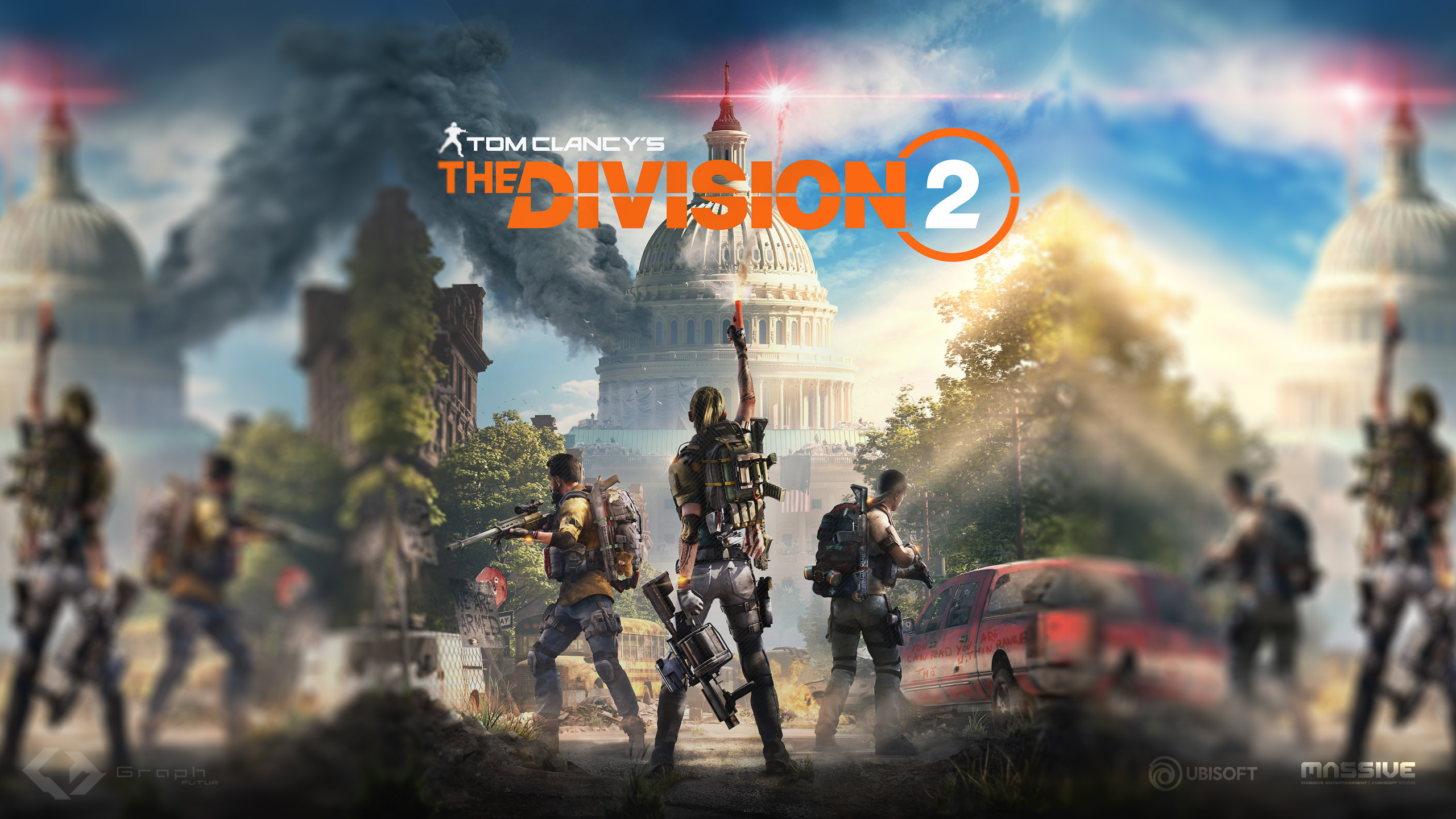 General 2560x1440 Tom Clancy's The Division 2 Tom Clancy's The Division video game art video games