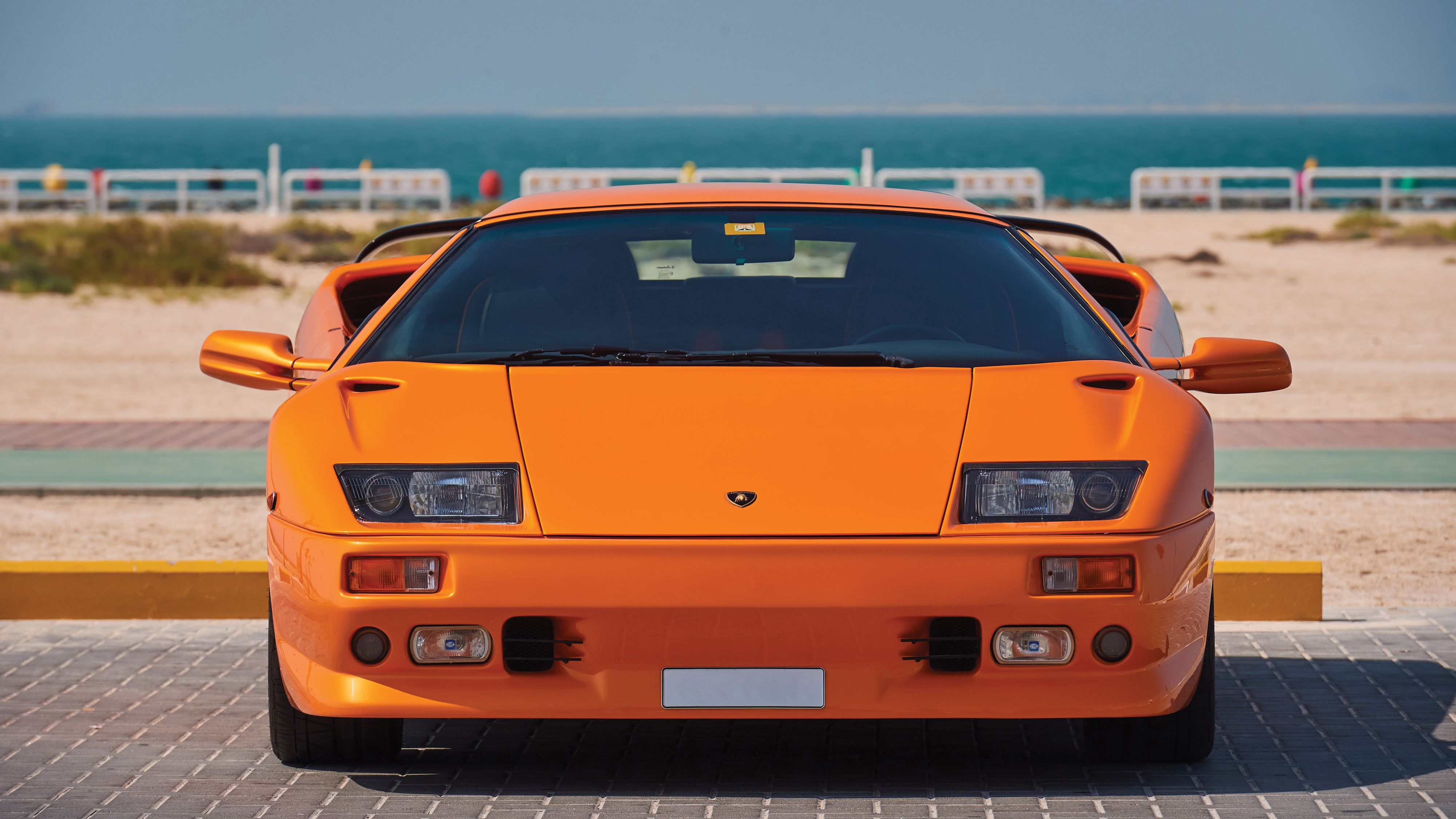 General 4000x2250 Lamborghini Lamborghini Diablo supercars italian cars Roadster orange car vehicle orange cars