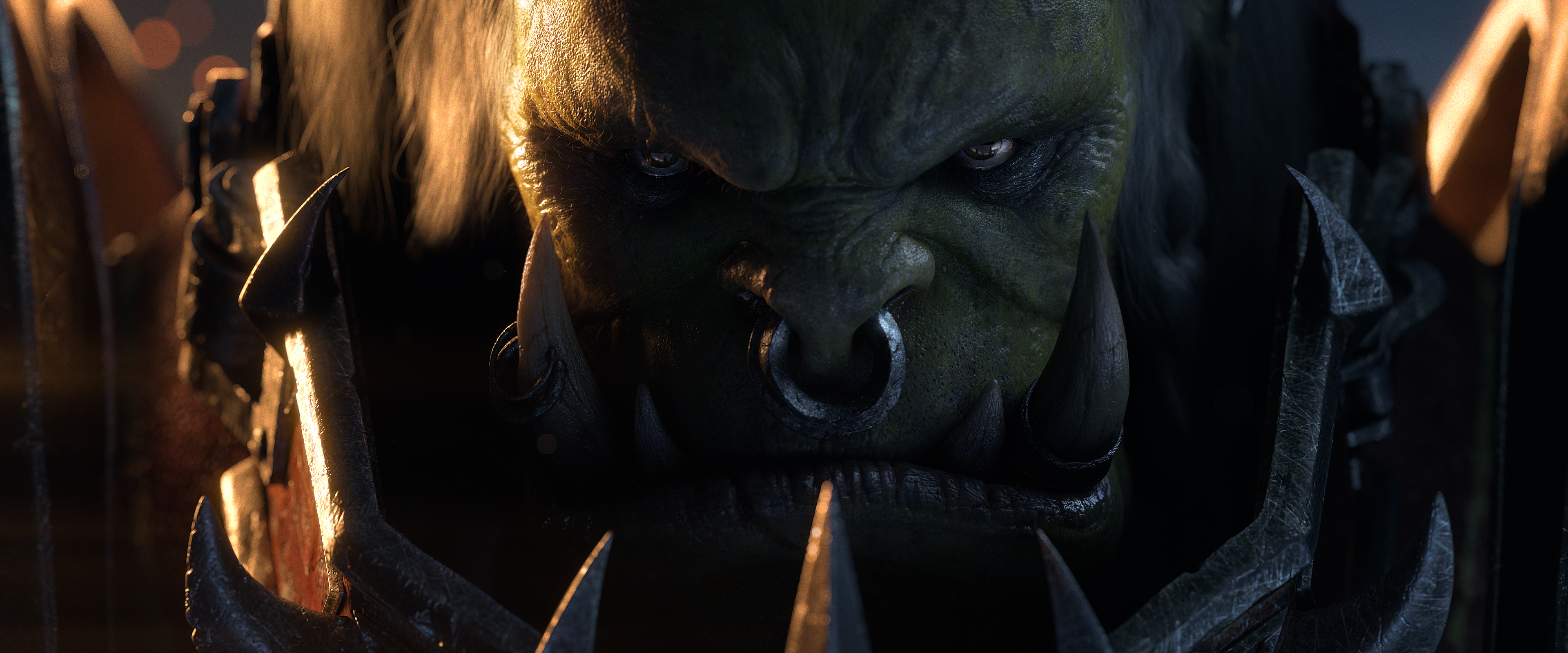 General 3840x1600 World of Warcraft World of Warcraft: Battle for Azeroth nose ring orcs video games Blizzard Entertainment
