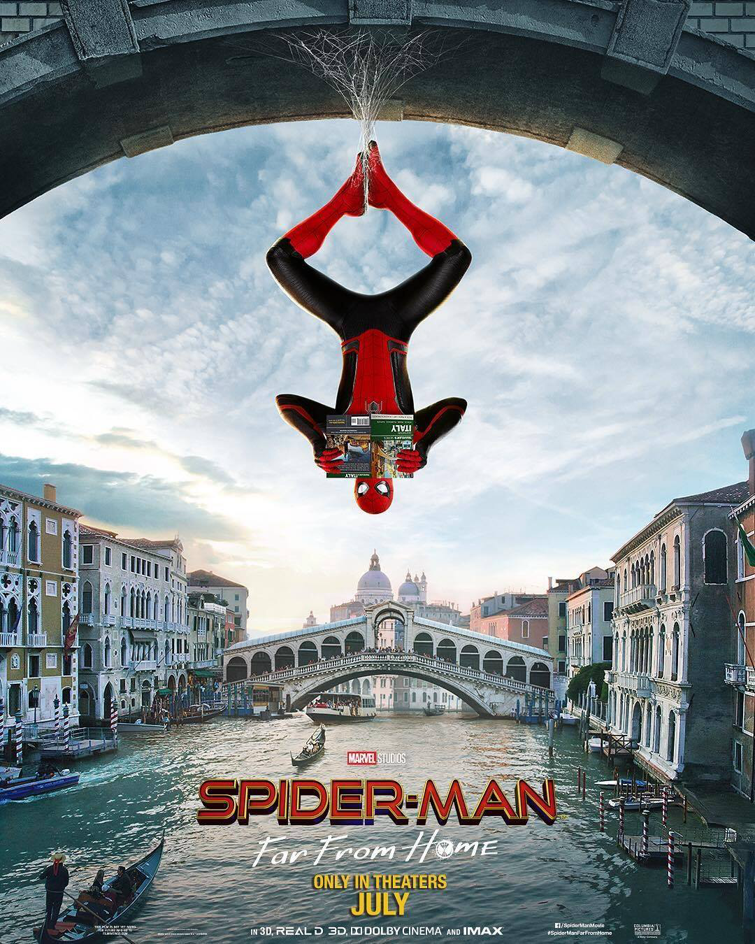 General 1080x1350 Spider-Man Far From Home Spider-Man Peter Parker Tom Holland Marvel Cinematic Universe Marvel Comics Venice