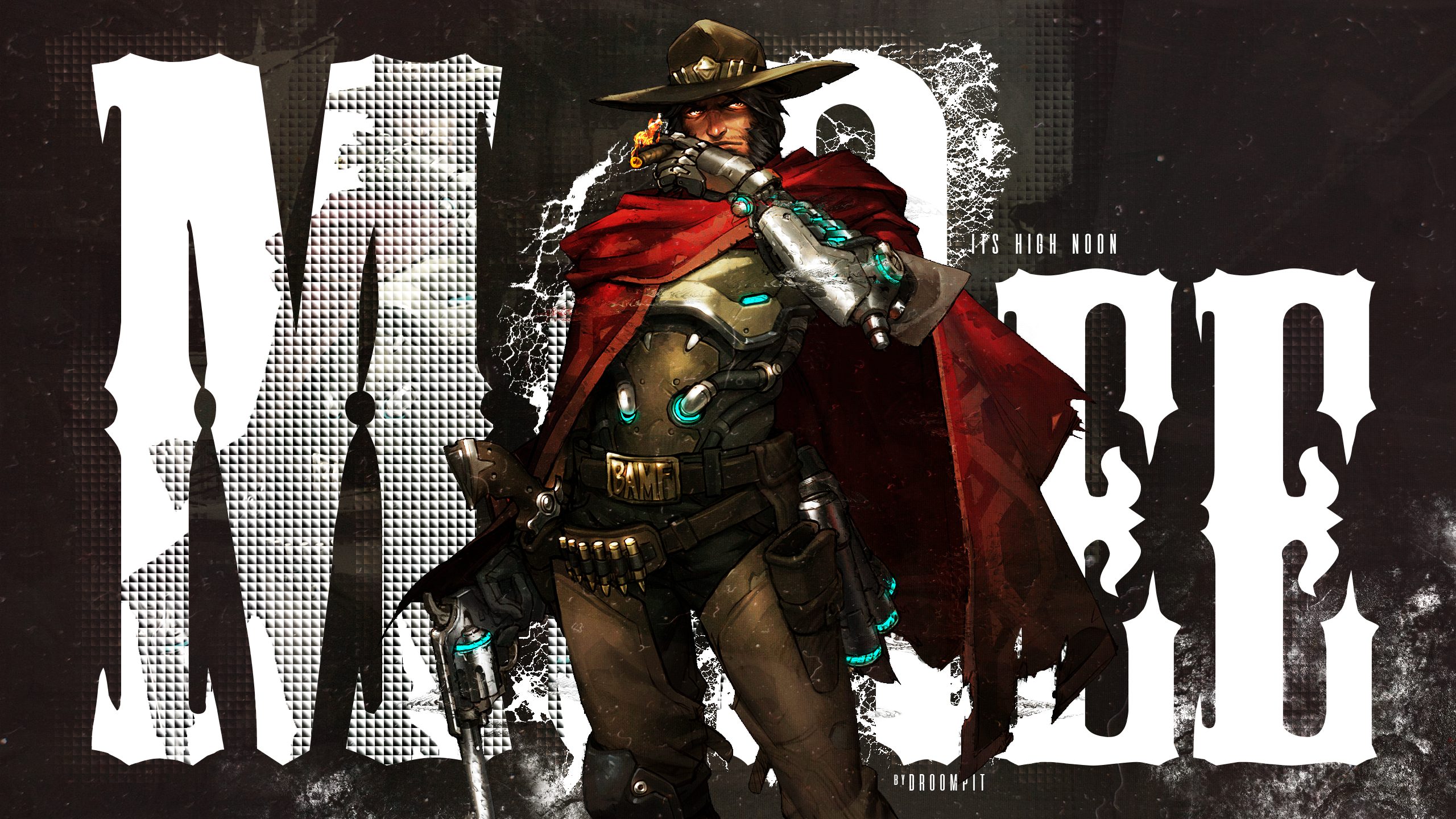General 2560x1440 Overwatch McRee (Overwatch) PC gaming video games