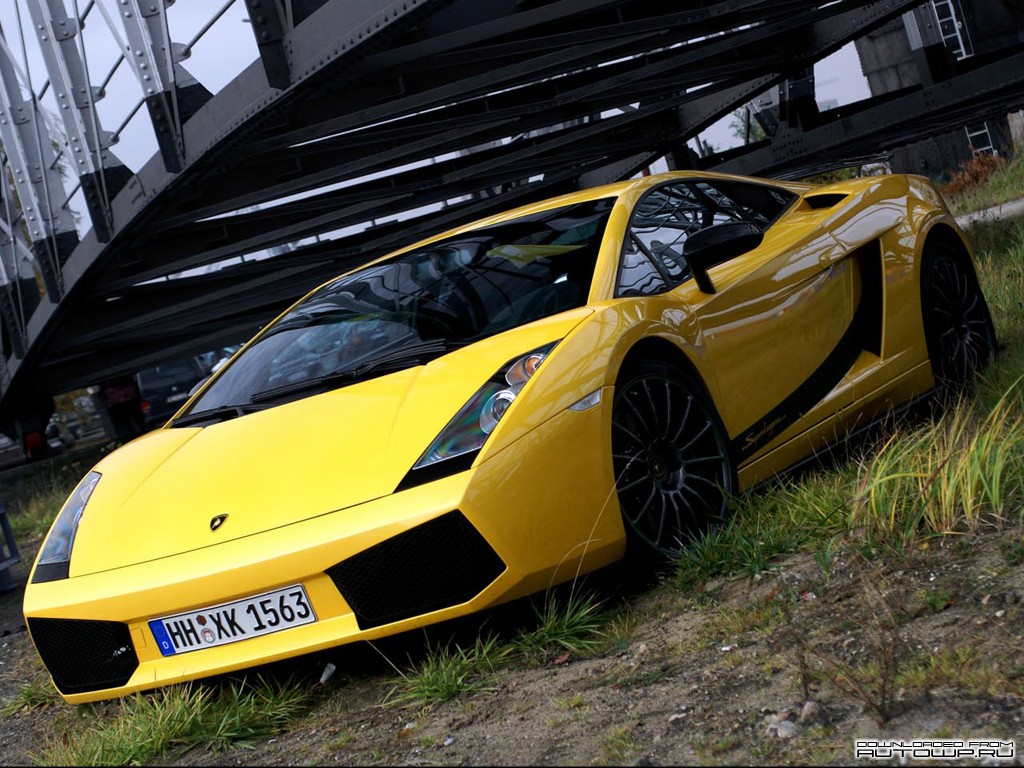 General 1024x768 car yellow cars Lamborghini vehicle numbers