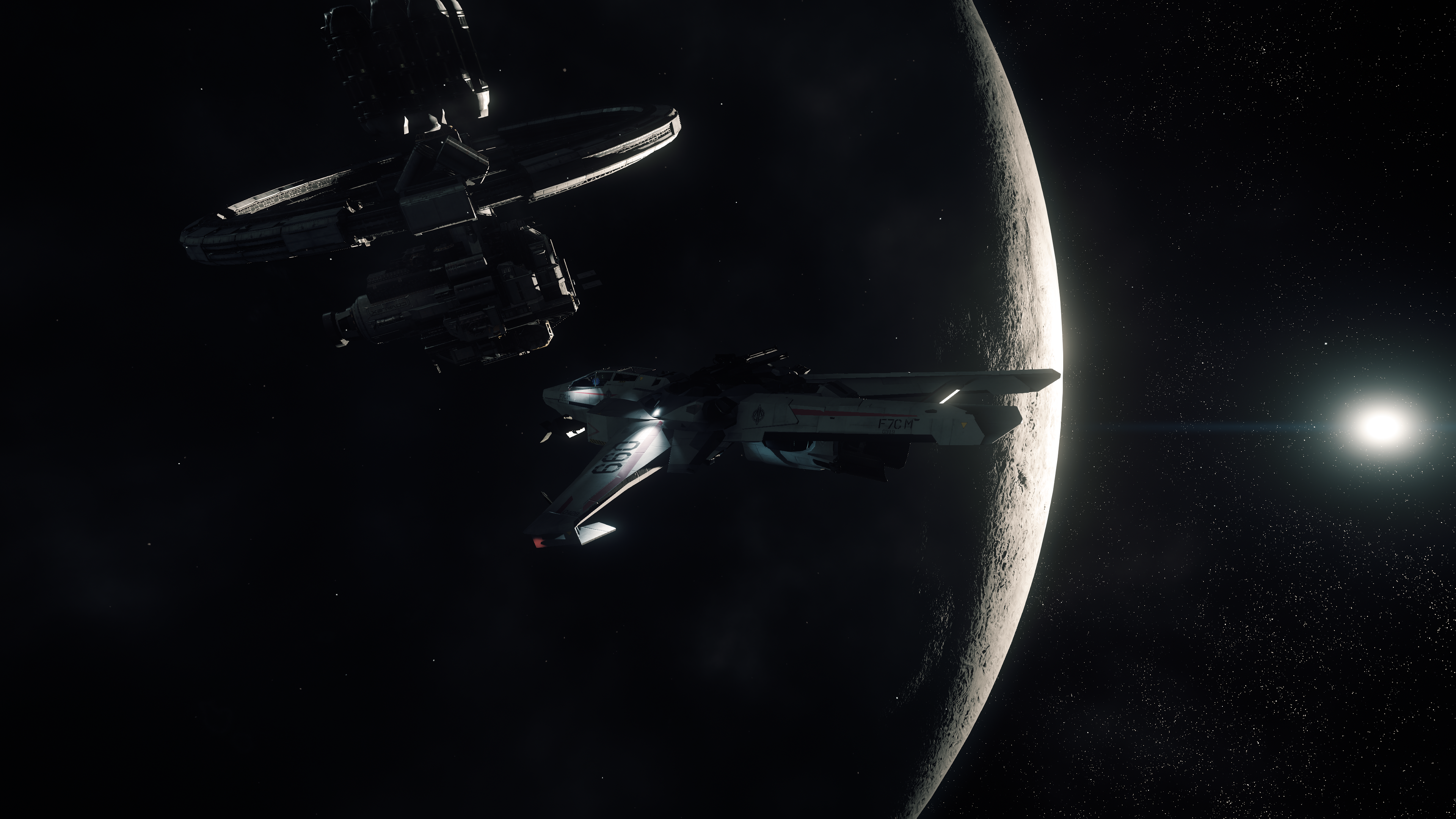 General 3840x2160 Star Citizen video games PC gaming space station