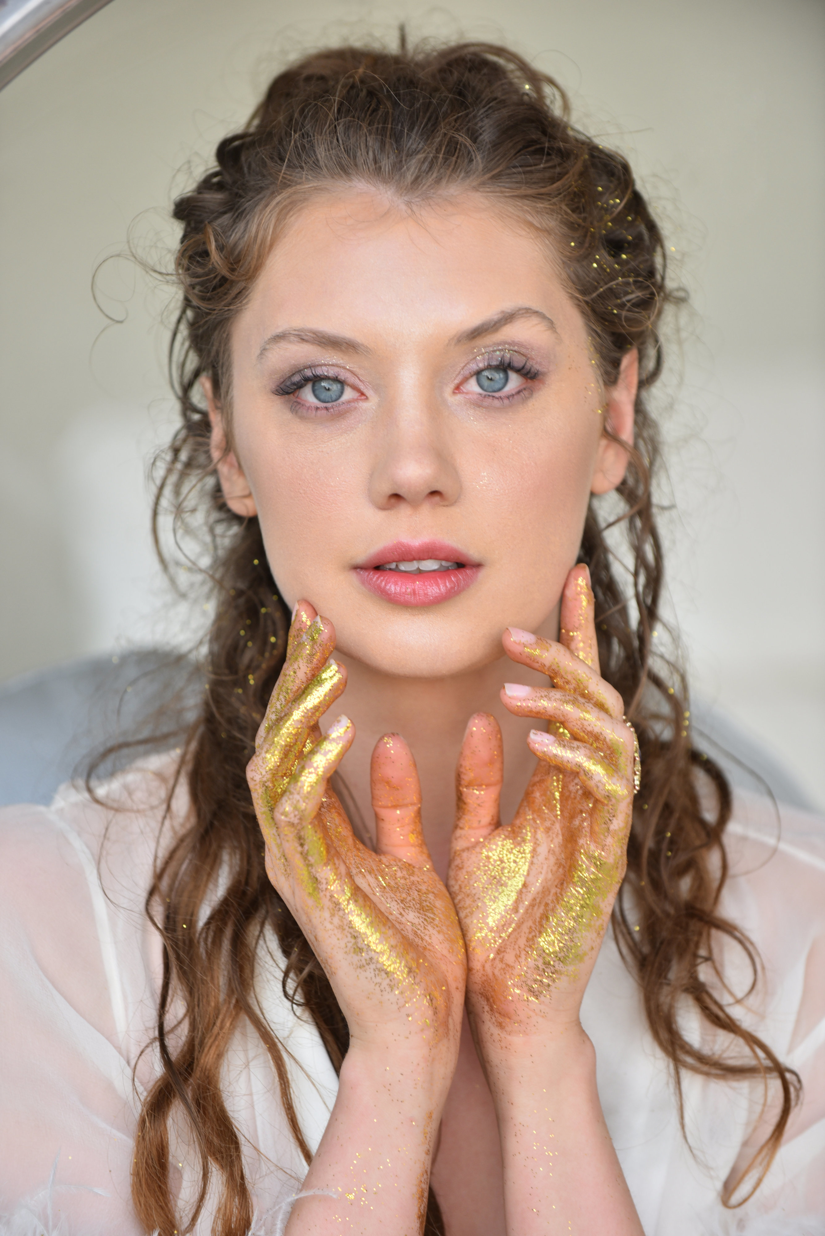 People 2670x4000 Elena Koshka model pornstar women blue eyes face X-Art Magazine