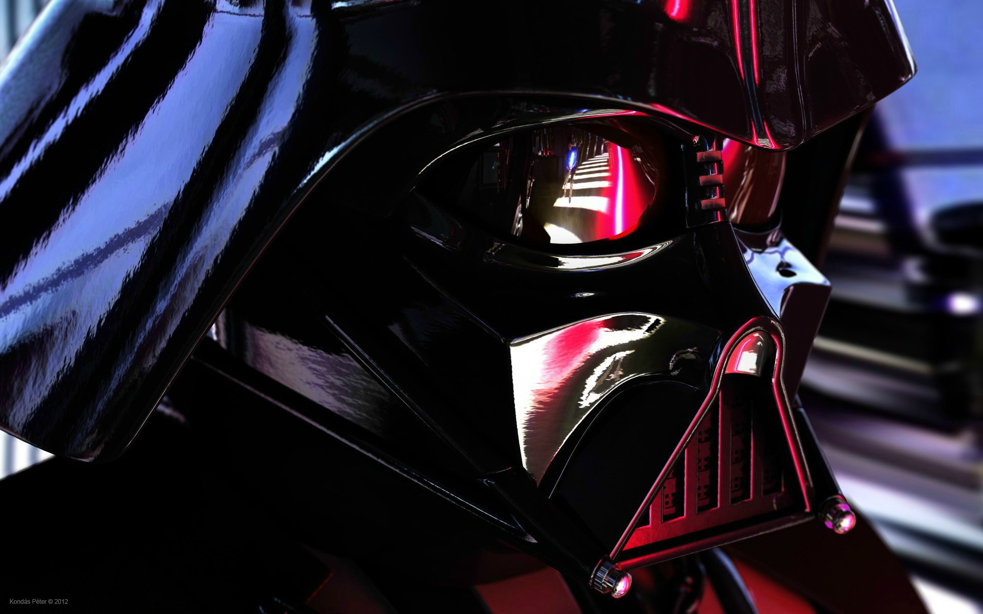 General 1920x1200 Star Wars Darth Vader Sith 2012 (Year) helmet movies science fiction digital art
