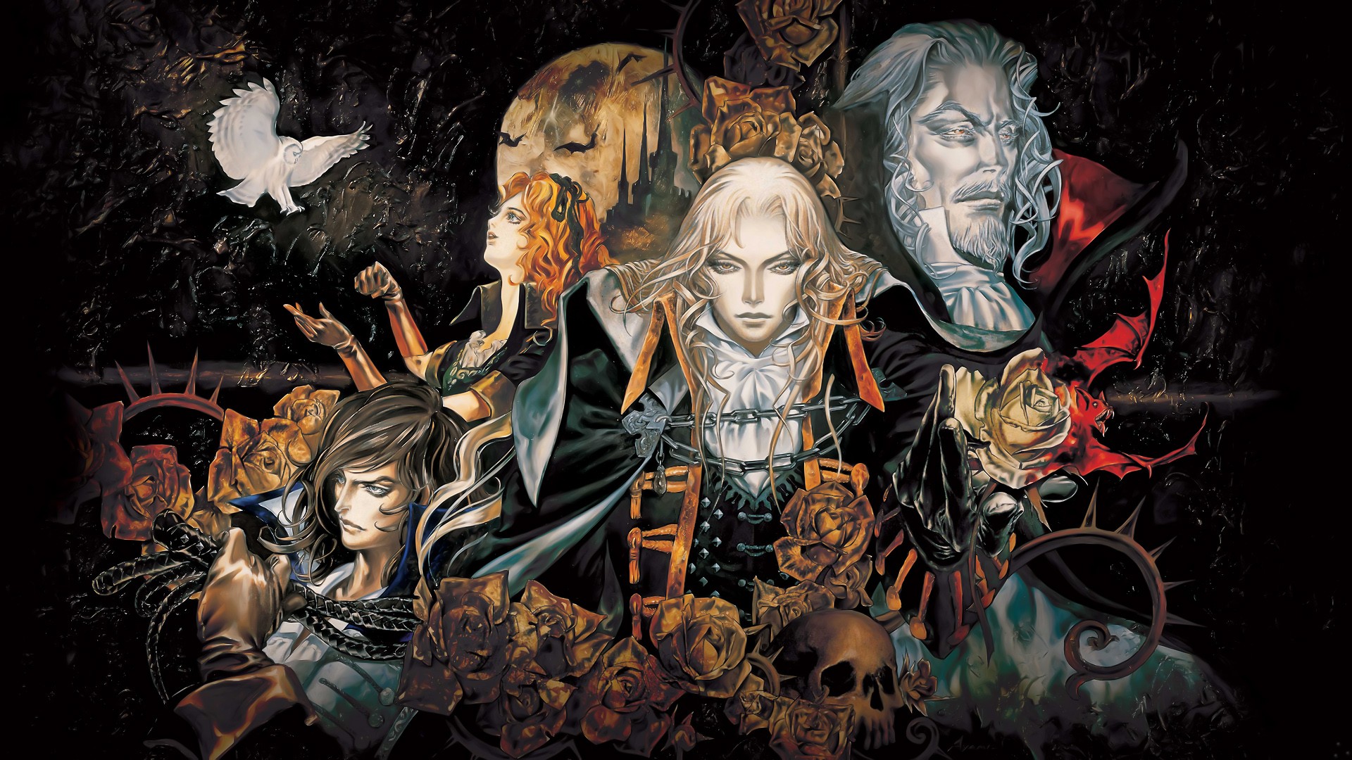 General 1920x1080 Castlevania Castlevania: Symphony of the Night video games video game art
