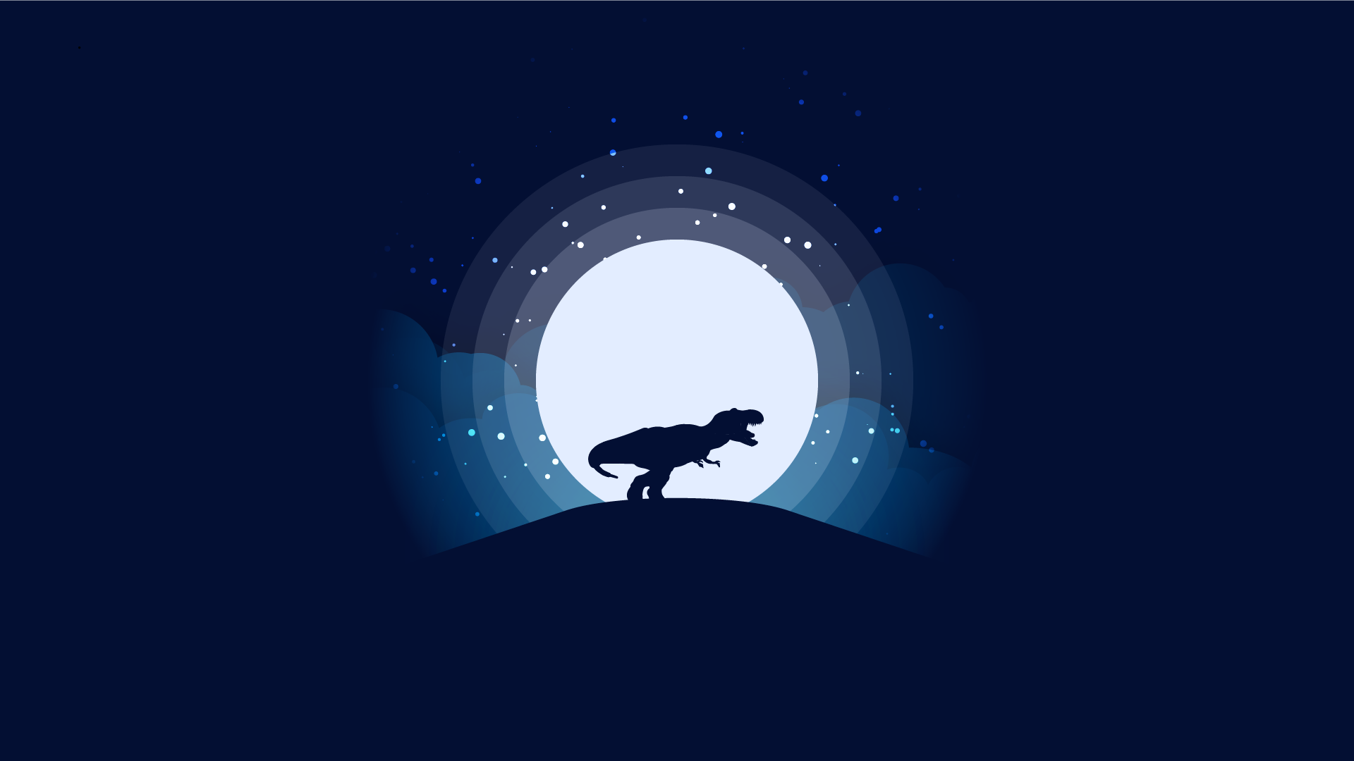 General 1920x1080 dinosaurs Tyrannosaurus rex minimalism simple background