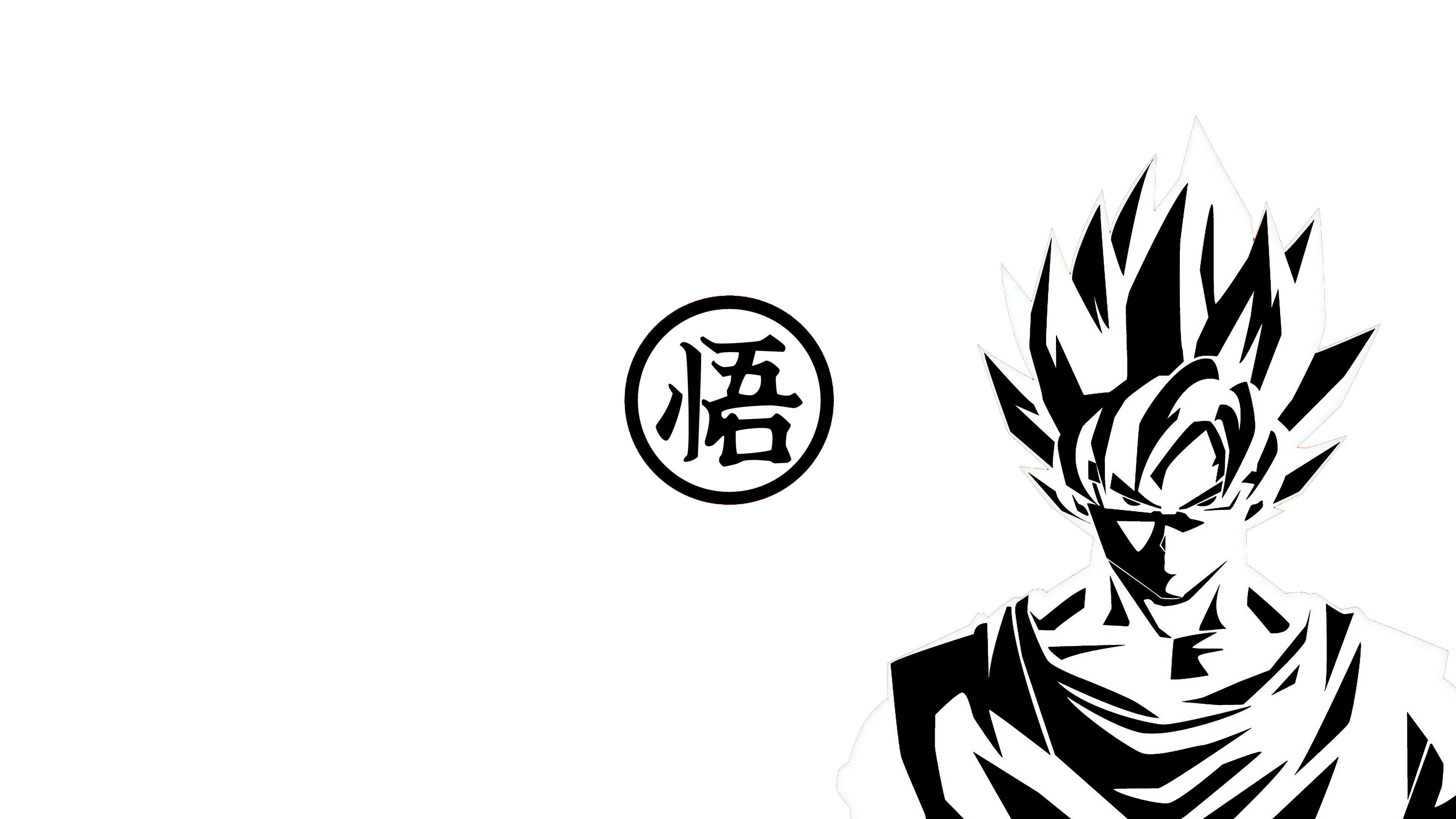 Anime 3840x2160 Son Goku Dragon Ball anime anime boys minimalism