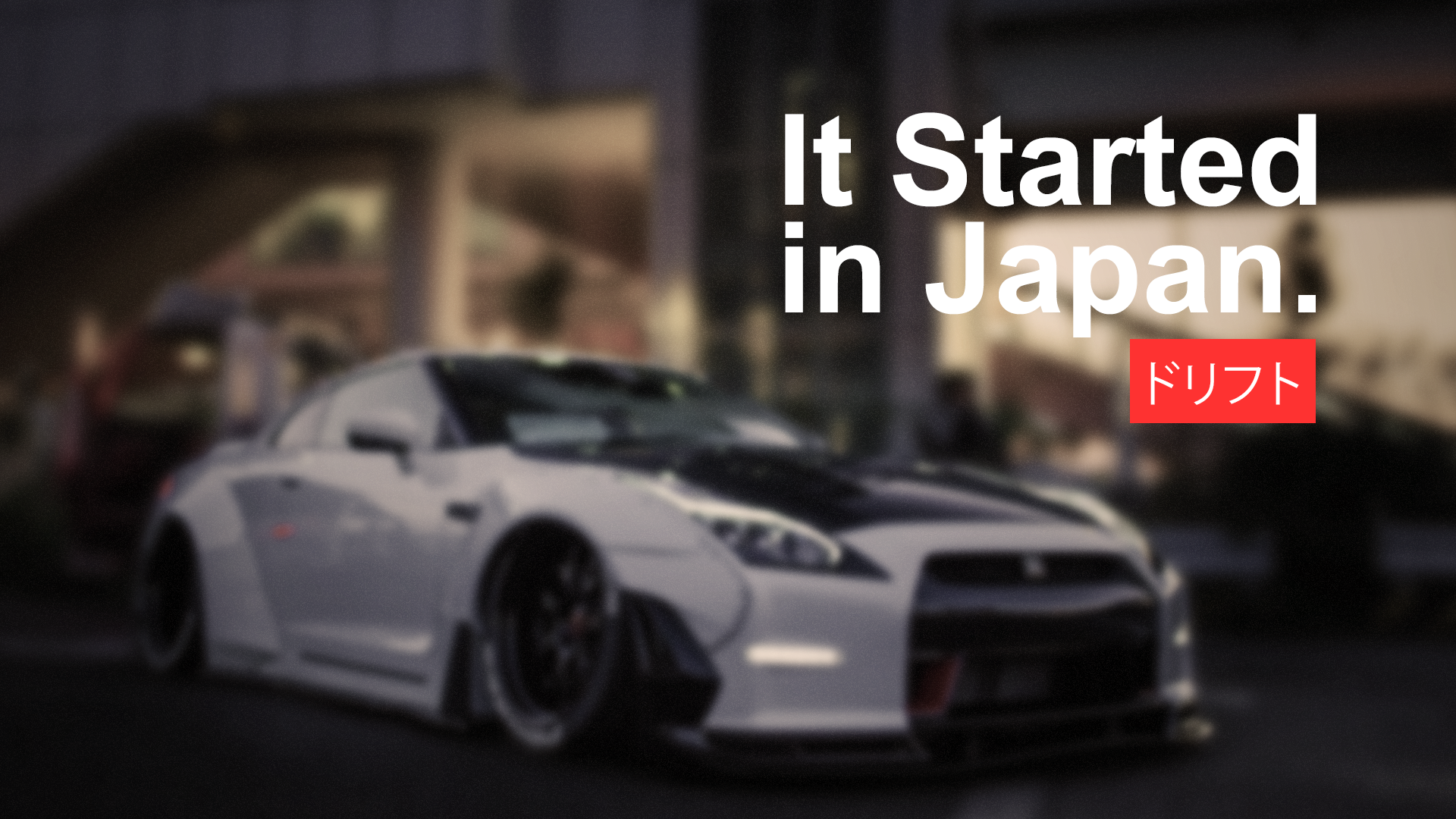 General 1920x1080 car vehicle Japanese cars tuning modified Nissan It Started in Japan Nissan GT-R bodykit