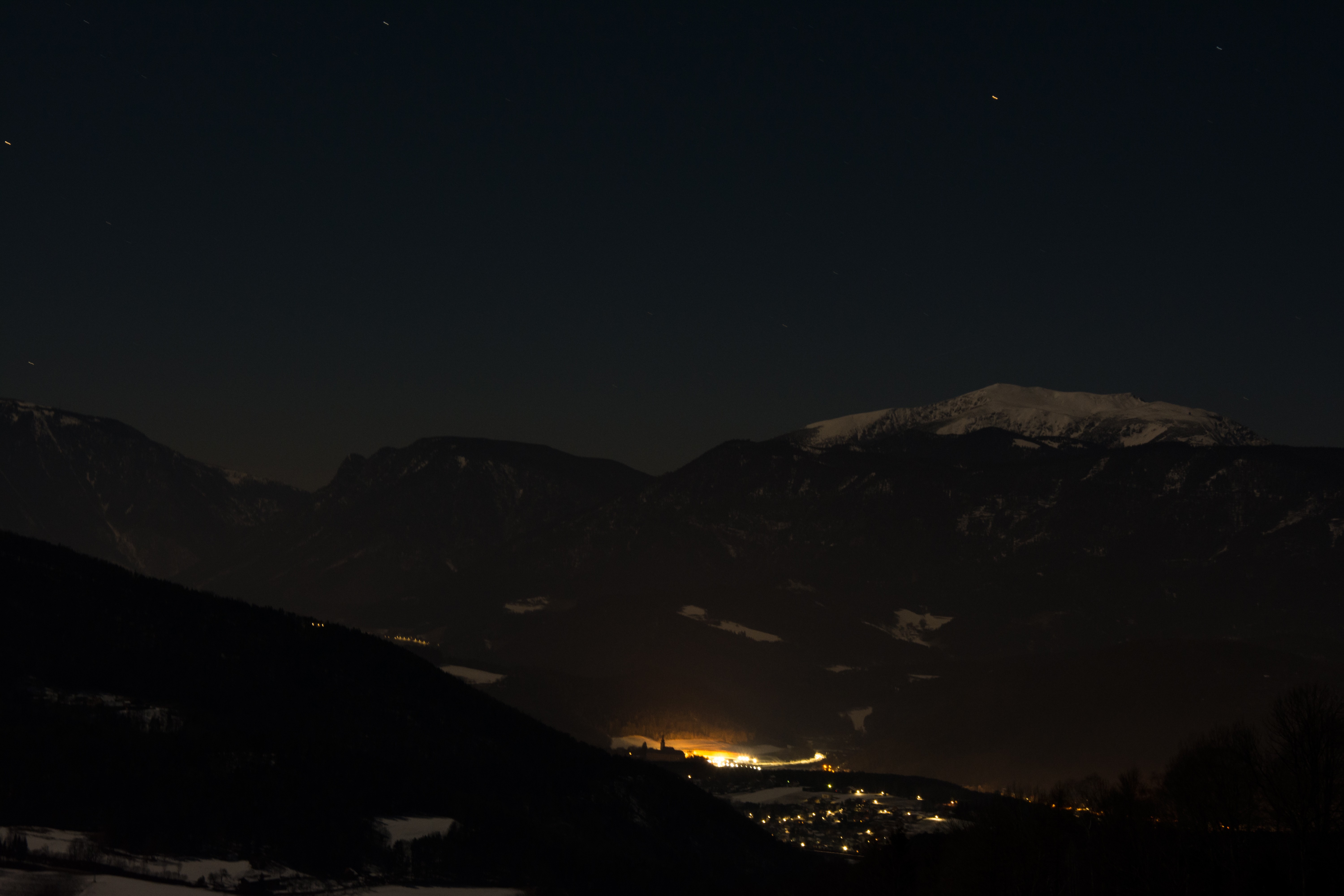 General 6000x4000 night stars mountains landscape nature dark low light