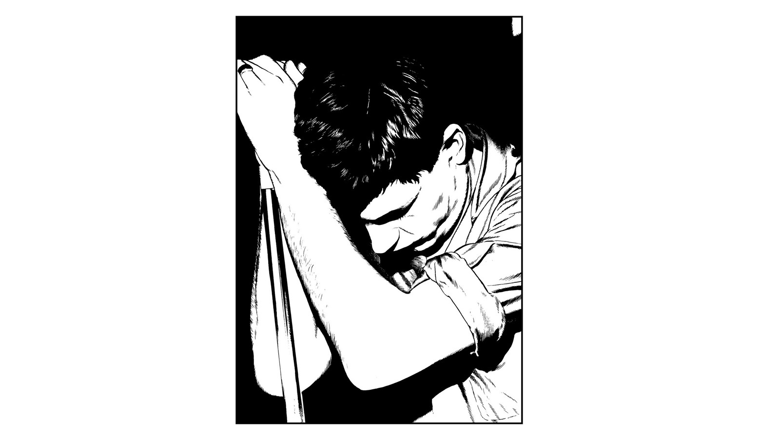 People 1600x900 Ian Curtis Joy Division music microphone singer