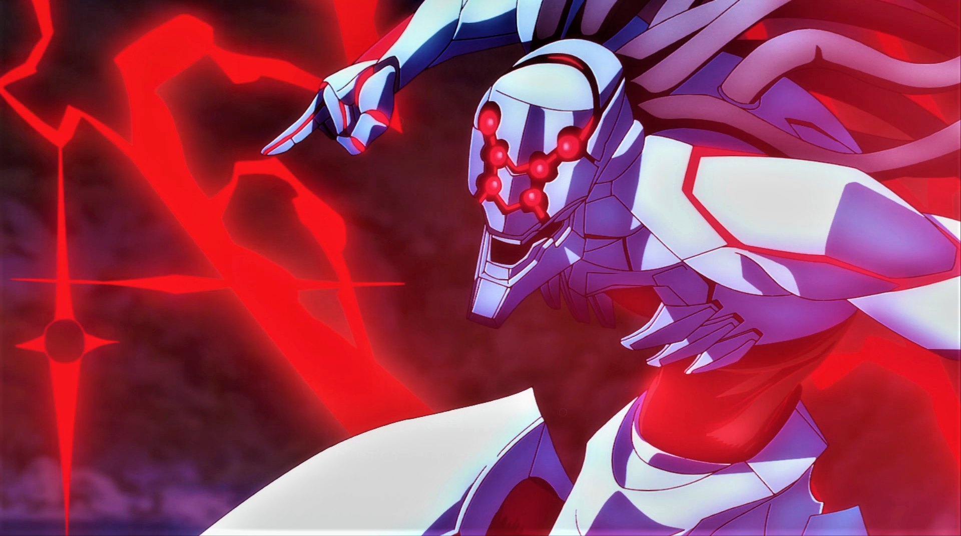 Anime 1920x1071 Jujutsu Kaisen Mech suits robot glowing eyes laser anime Anime screenshot