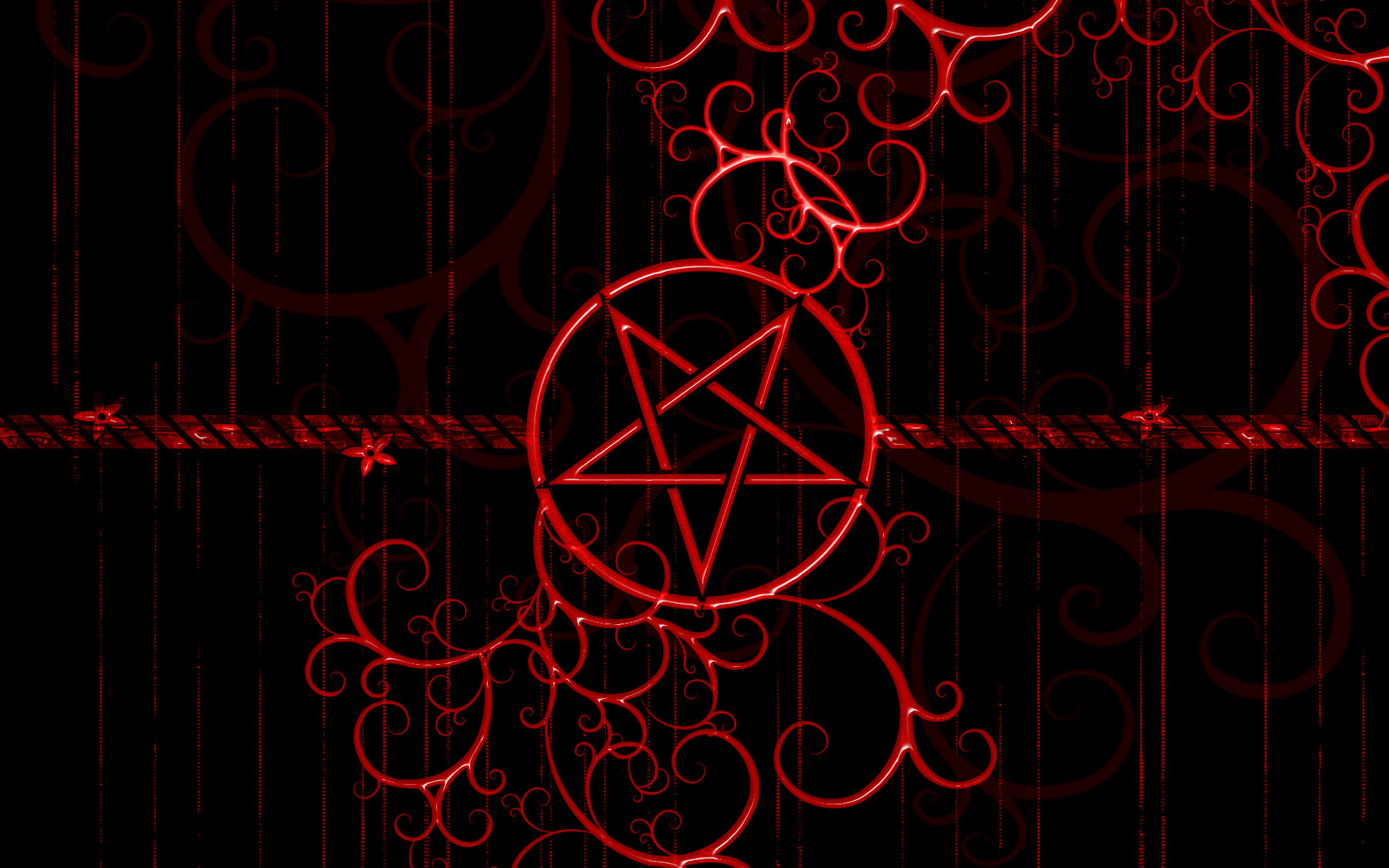 General 1920x1200 satanic dark simple background