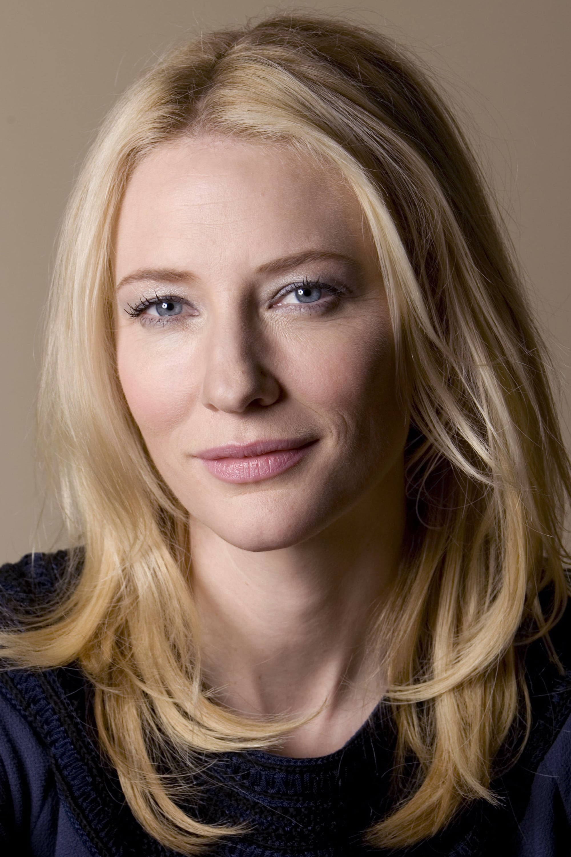 People 2000x3000 Cate Blanchett actress blonde blue eyes pink lipstick women portrait display closeup