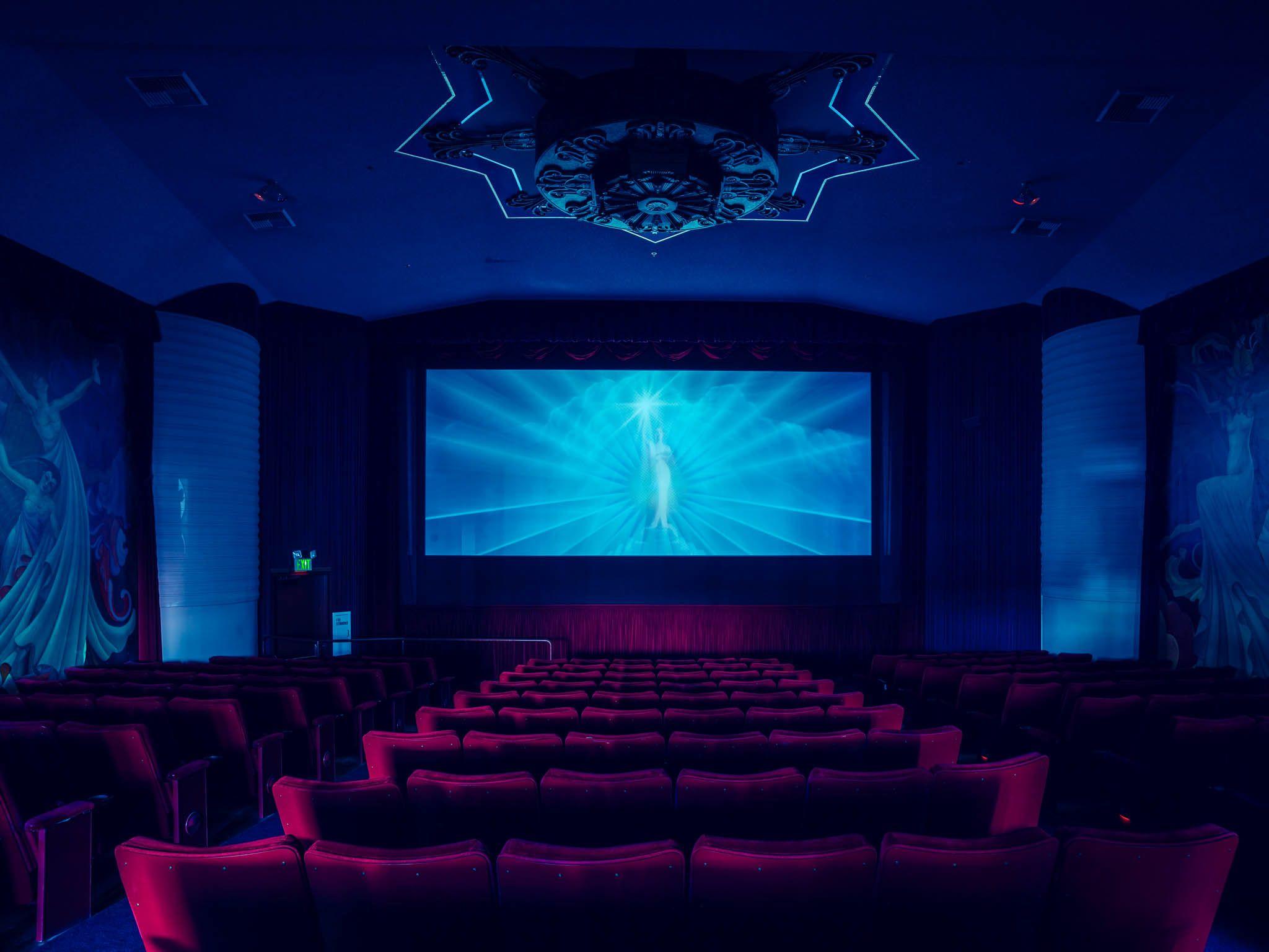 General 2048x1536 digital art movie theater empty  liminal seat interior movies