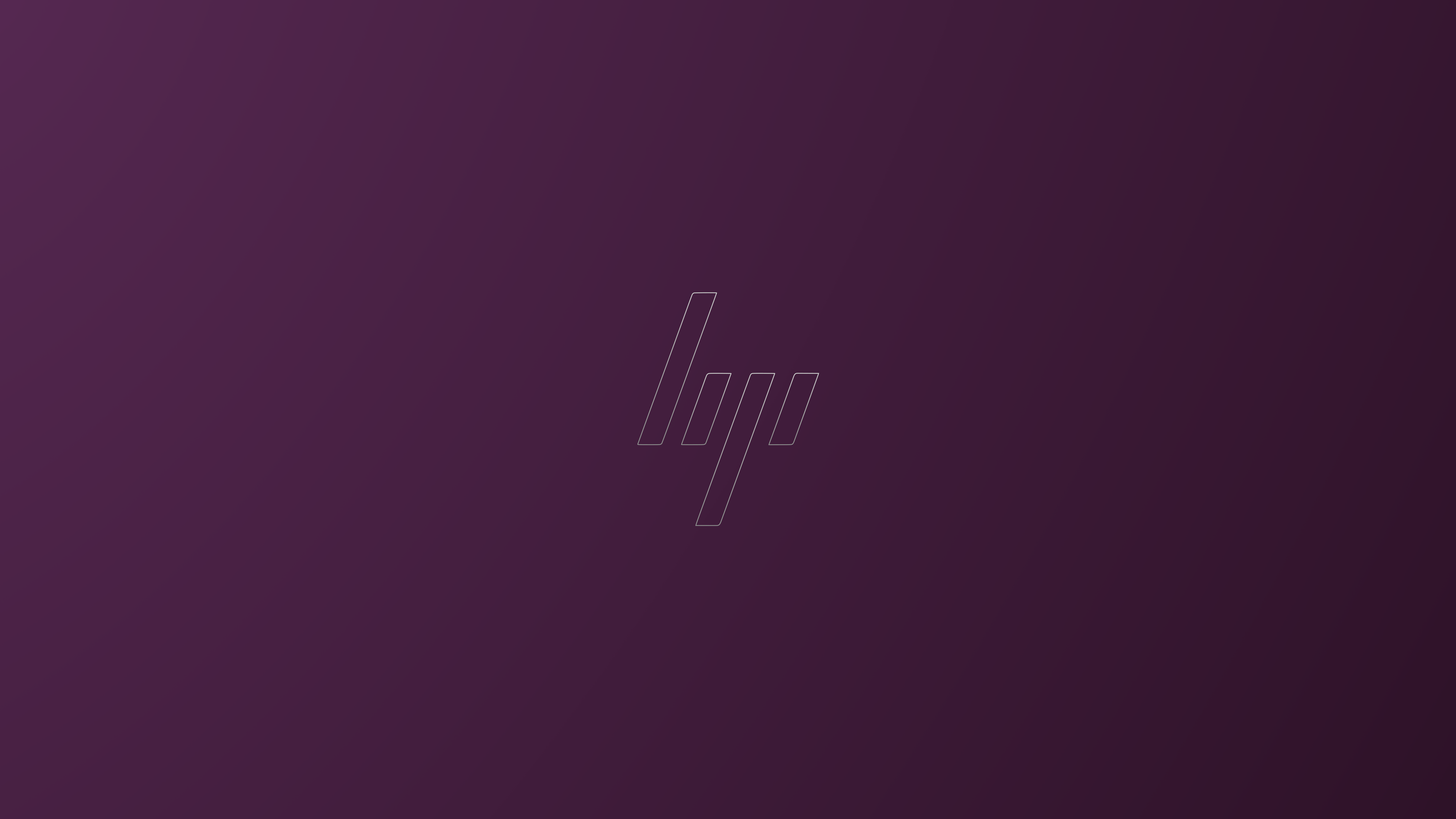 General 7680x4320 brand logo Hewlett Packard purple background minimalism digital art simple background
