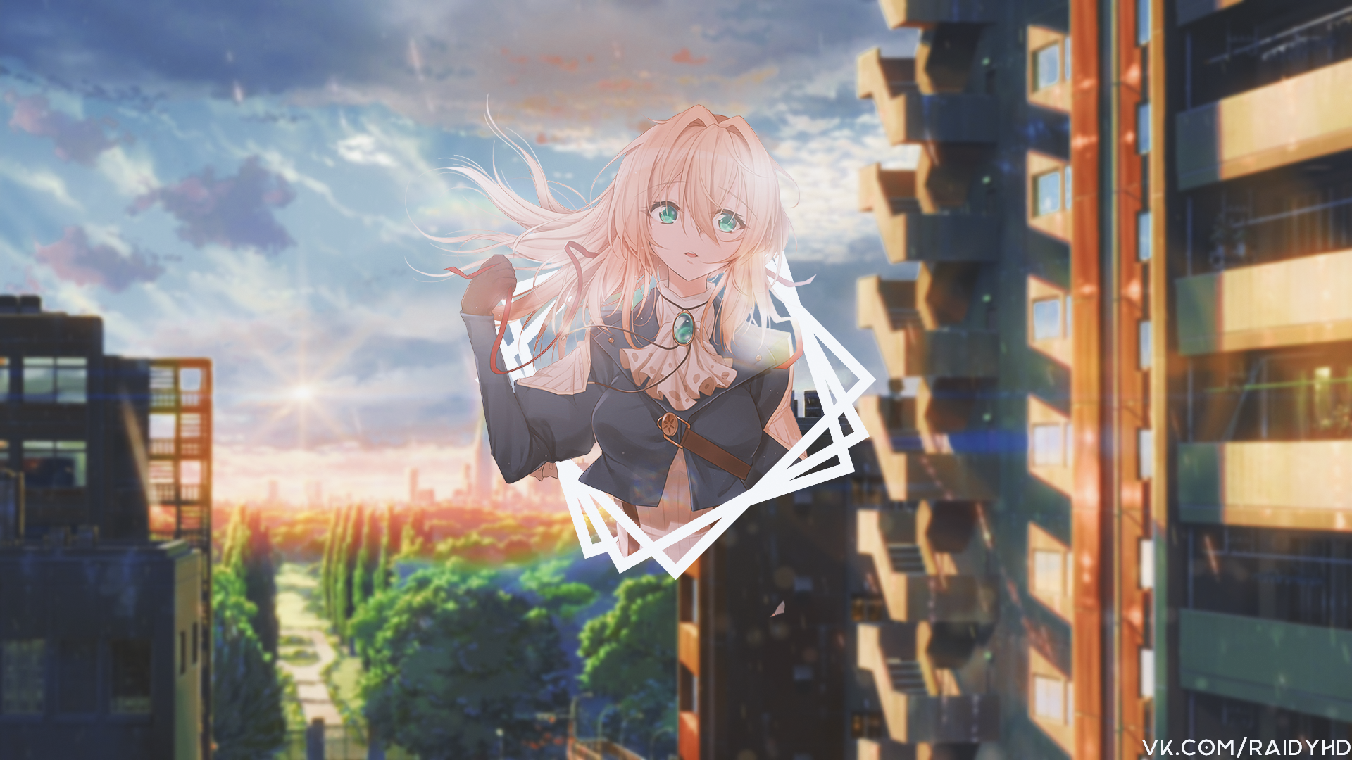 Anime 1920x1080 anime anime girls picture-in-picture Violet Evergarden
