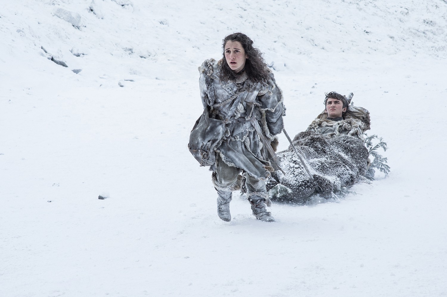 People 1500x999 Game of Thrones Bran Stark snow TV series