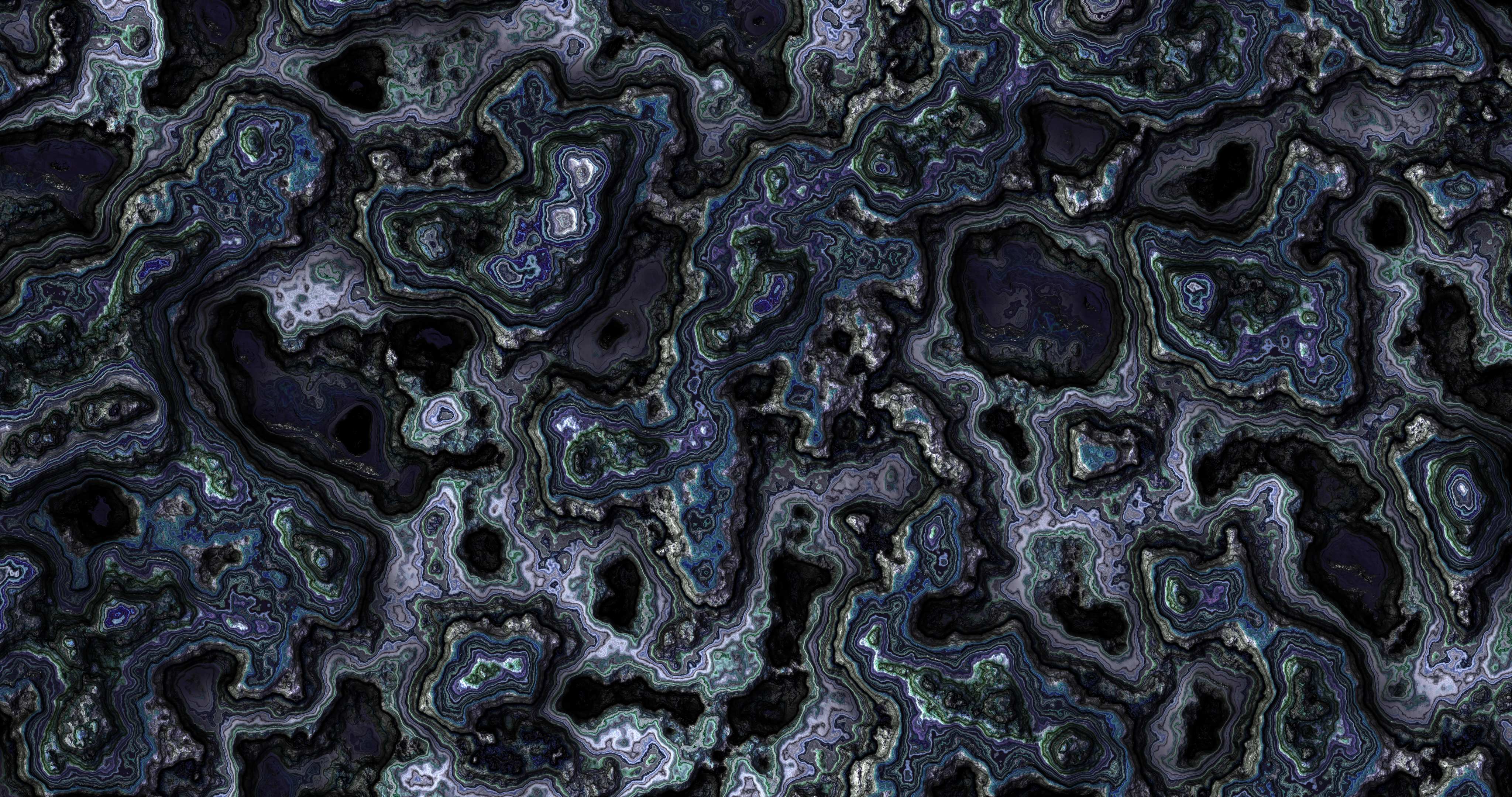 General 4096x2160 3D fractal digital art abstract artwork