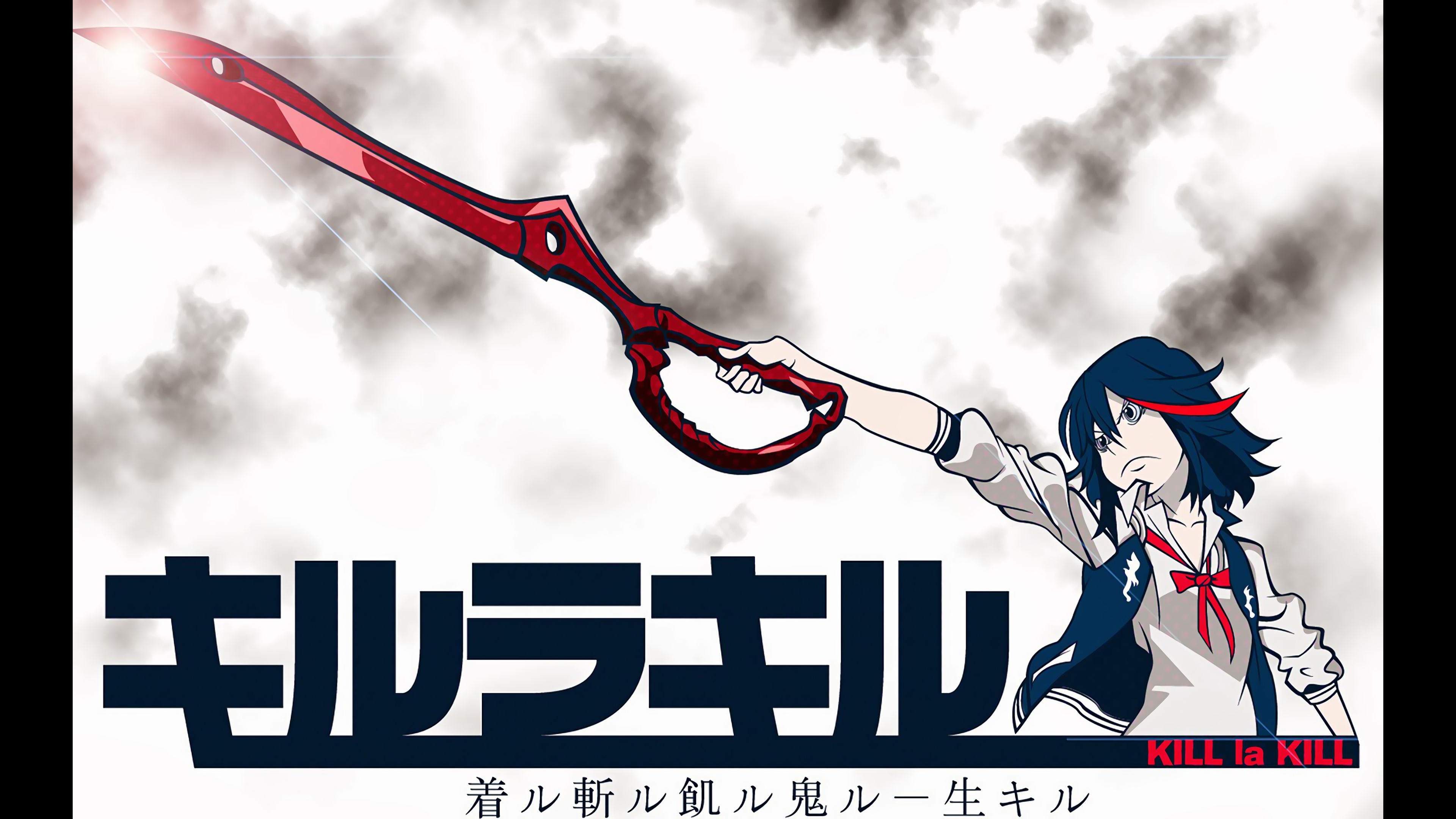 Anime 3840x2160 Kill la Kill Matoi Ryuuko anime girls anime women with swords