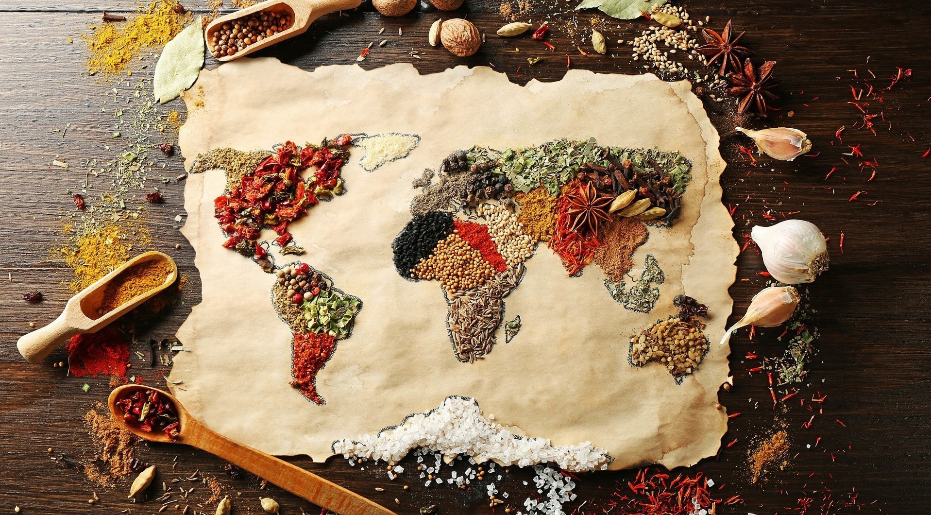 General 1917x1060 spices food map world map