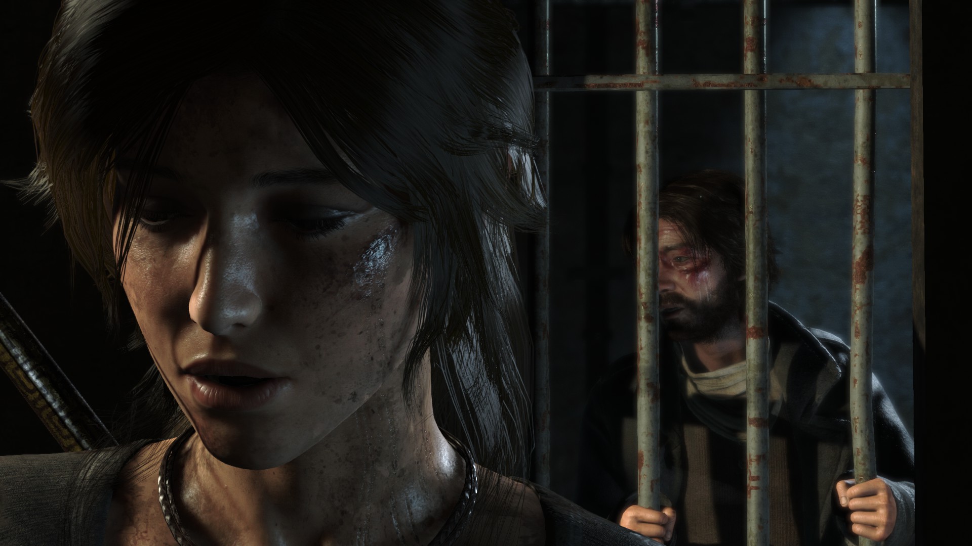 General 1920x1080 Rise of the Tomb Raider screen shot video games Lara Croft (Tomb Raider) PC gaming face closeup video game girls video game characters