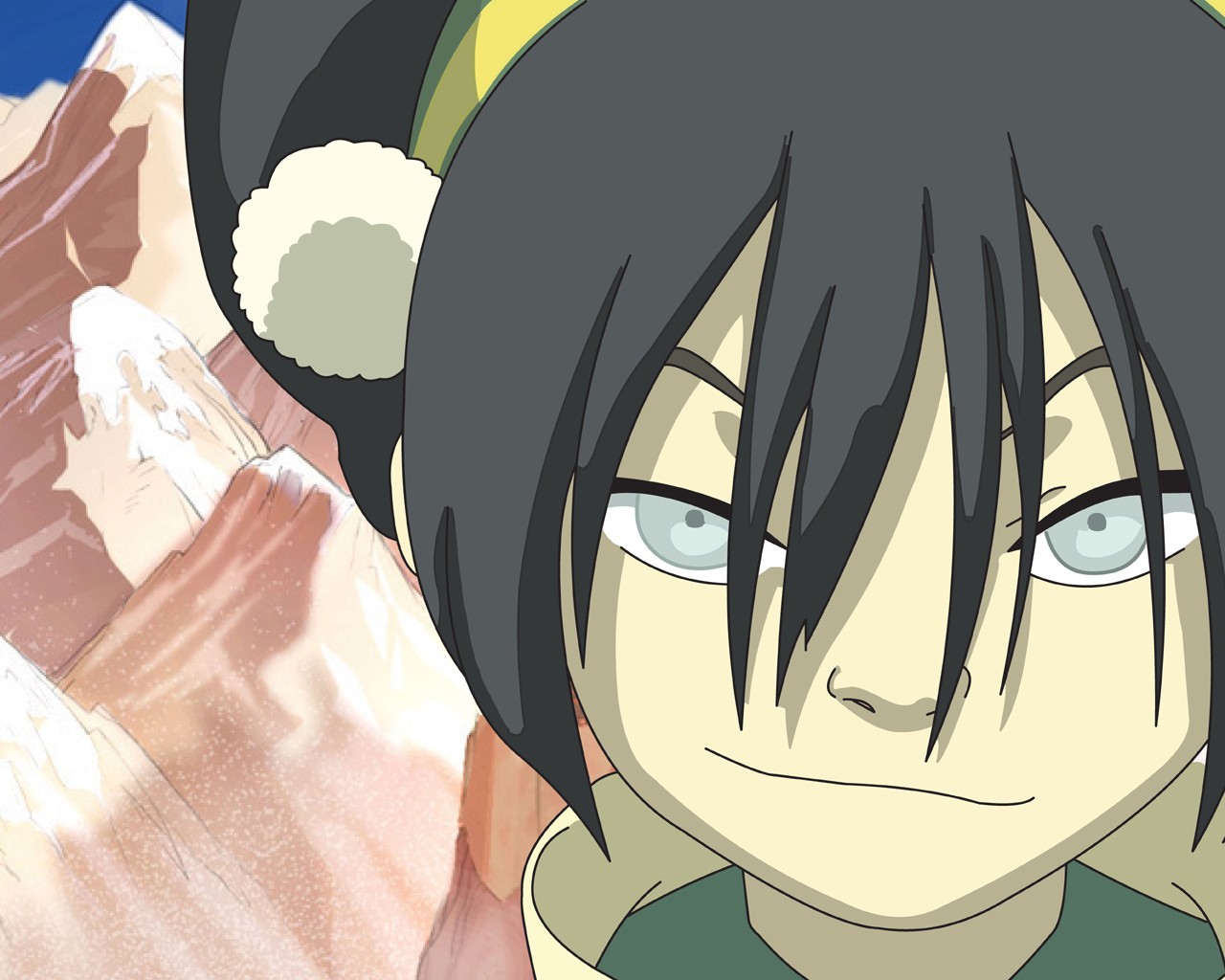Anime 1280x1024 anime Avatar: The Last Airbender Toph Beifong