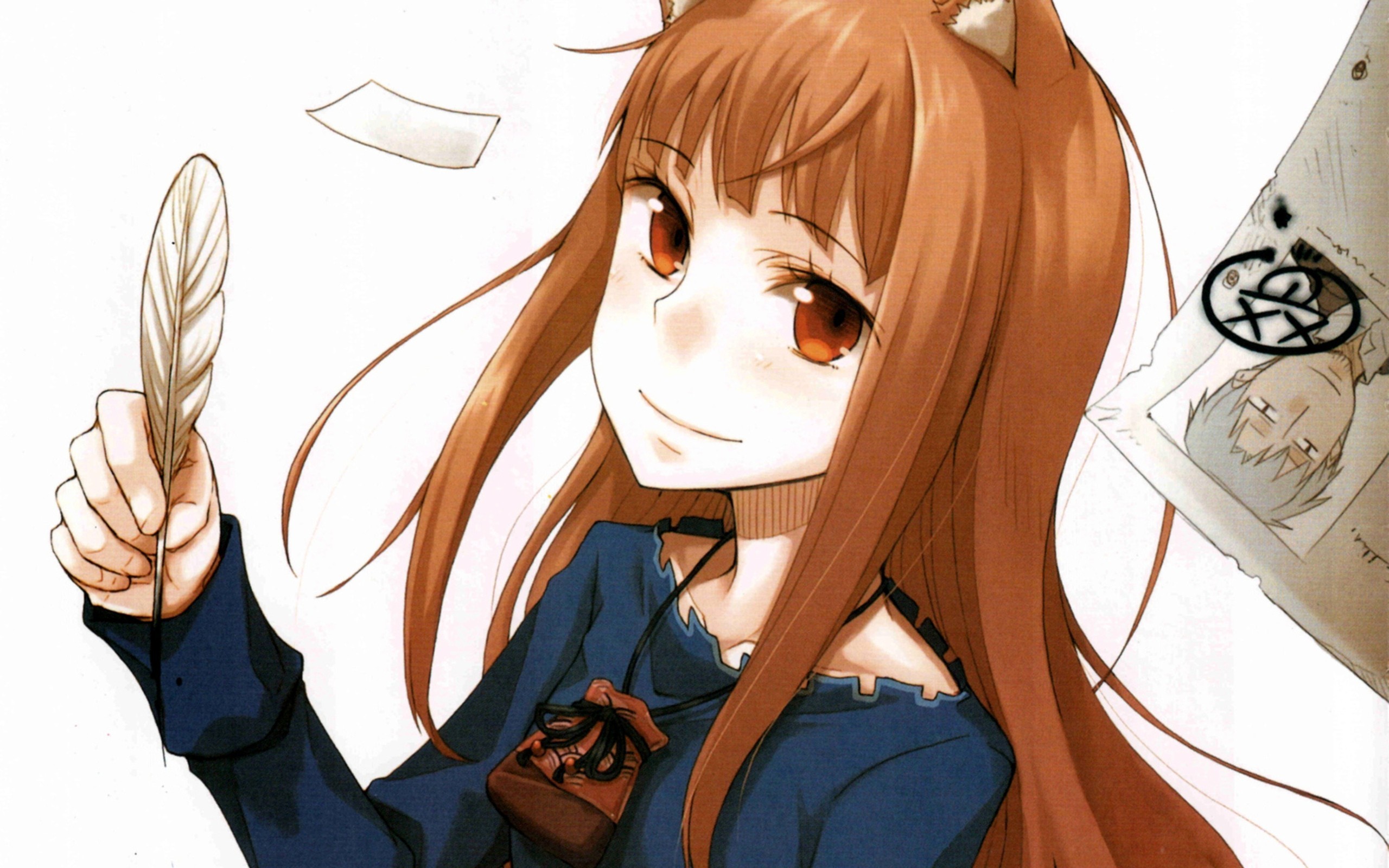 Anime 2560x1600 anime Spice and Wolf Holo (Spice and Wolf)
