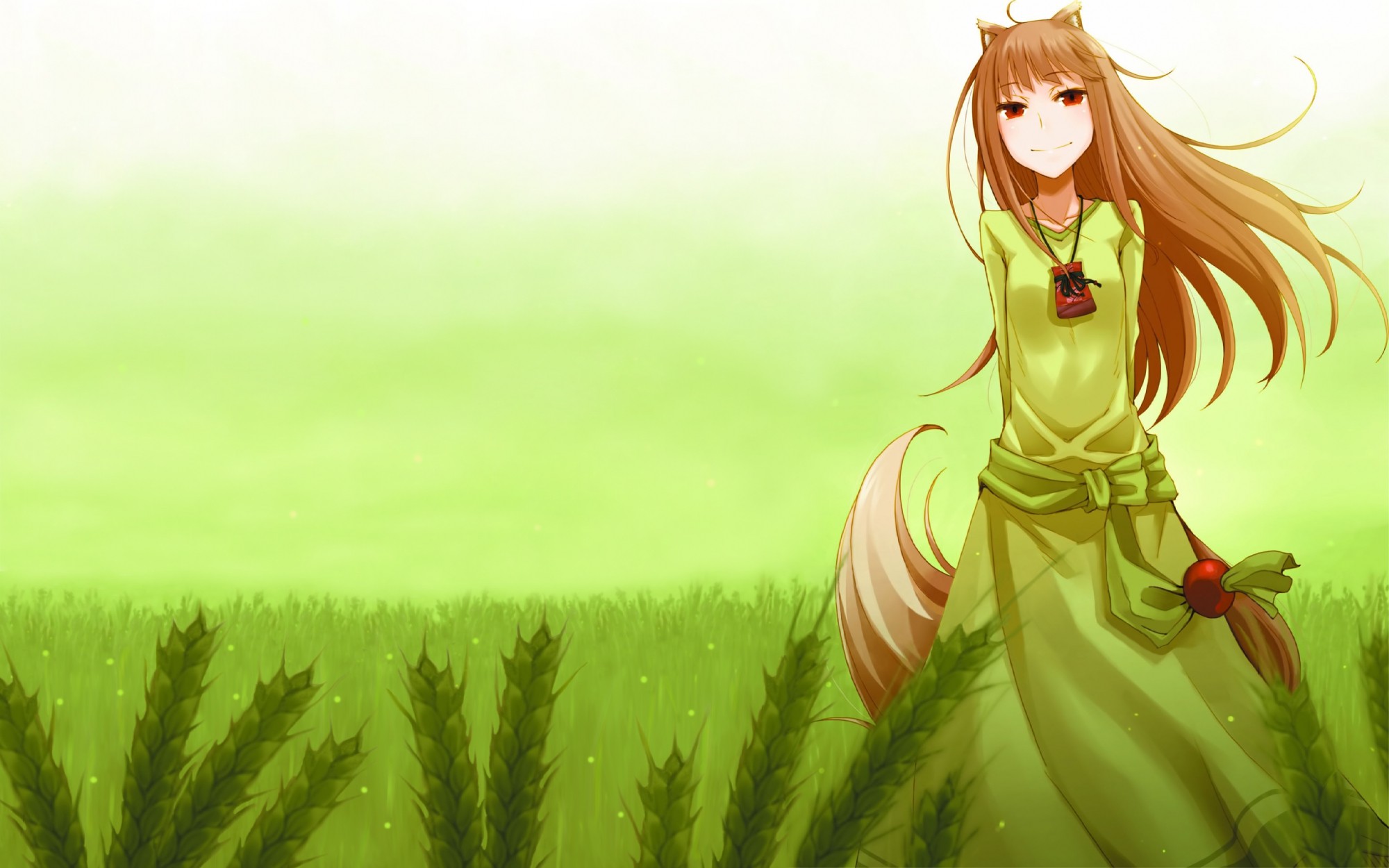 Anime 2000x1250 anime Spice and Wolf Holo (Spice and Wolf)