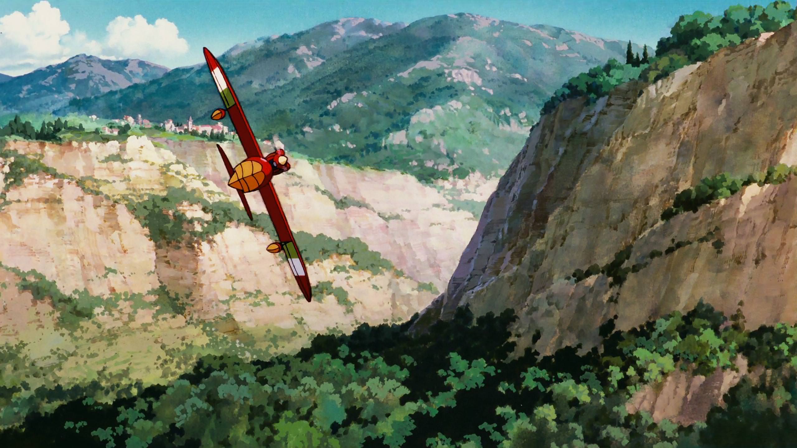 Anime 2560x1440 Studio Ghibli anime Porco Rosso