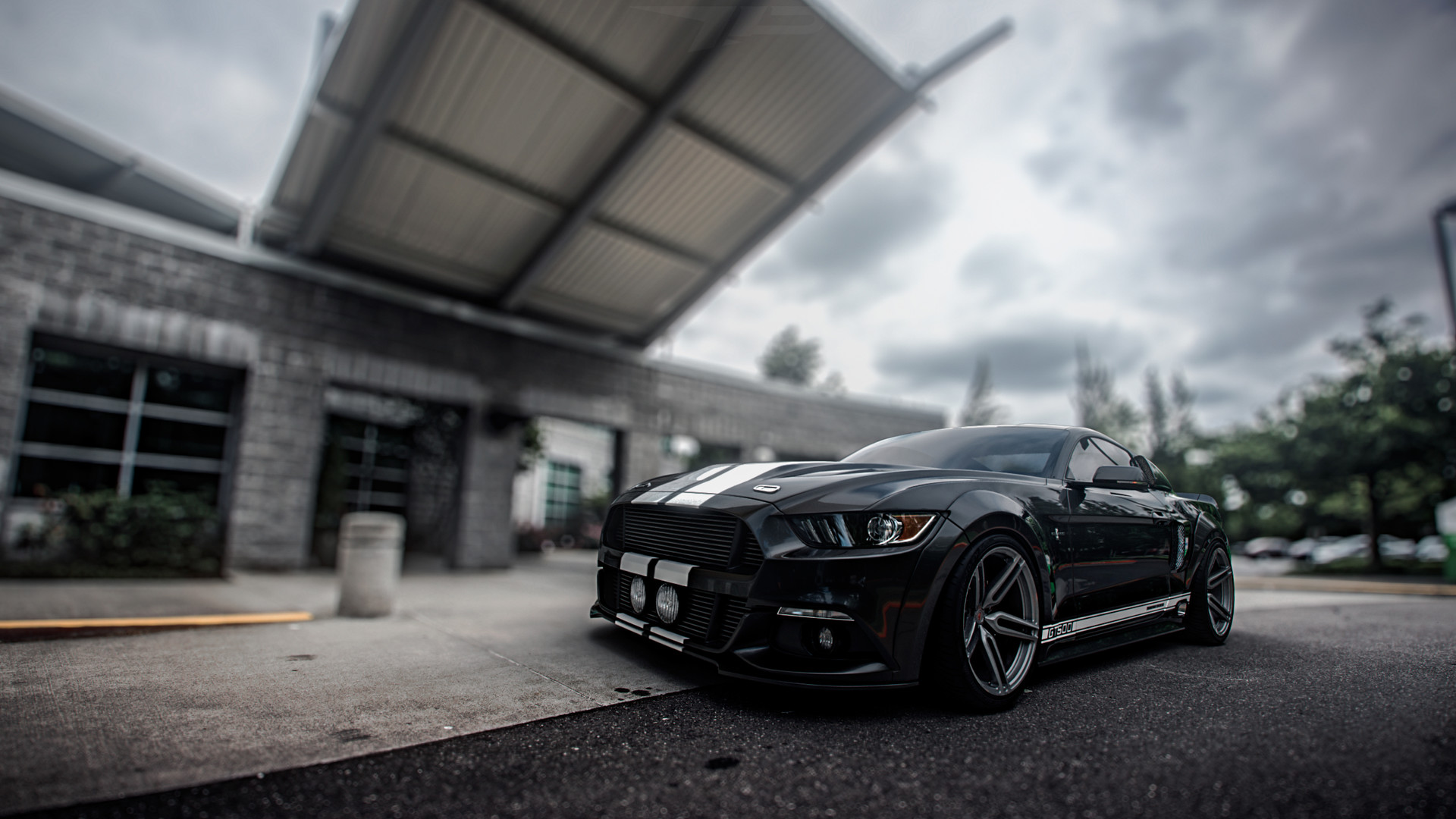 General 1920x1080 Nikita Fedyanin vehicle Ford Mustang CGI city Ford Ford Mustang S550 car