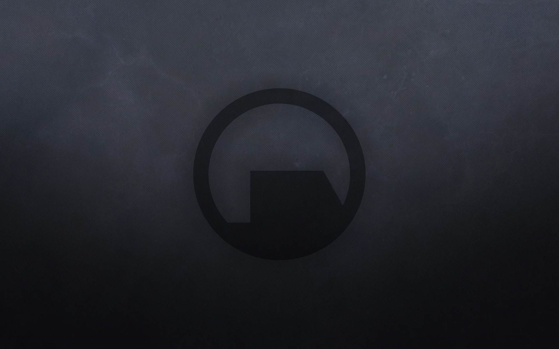 General 1920x1200 Black Mesa logo dark minimalism simple background digital art