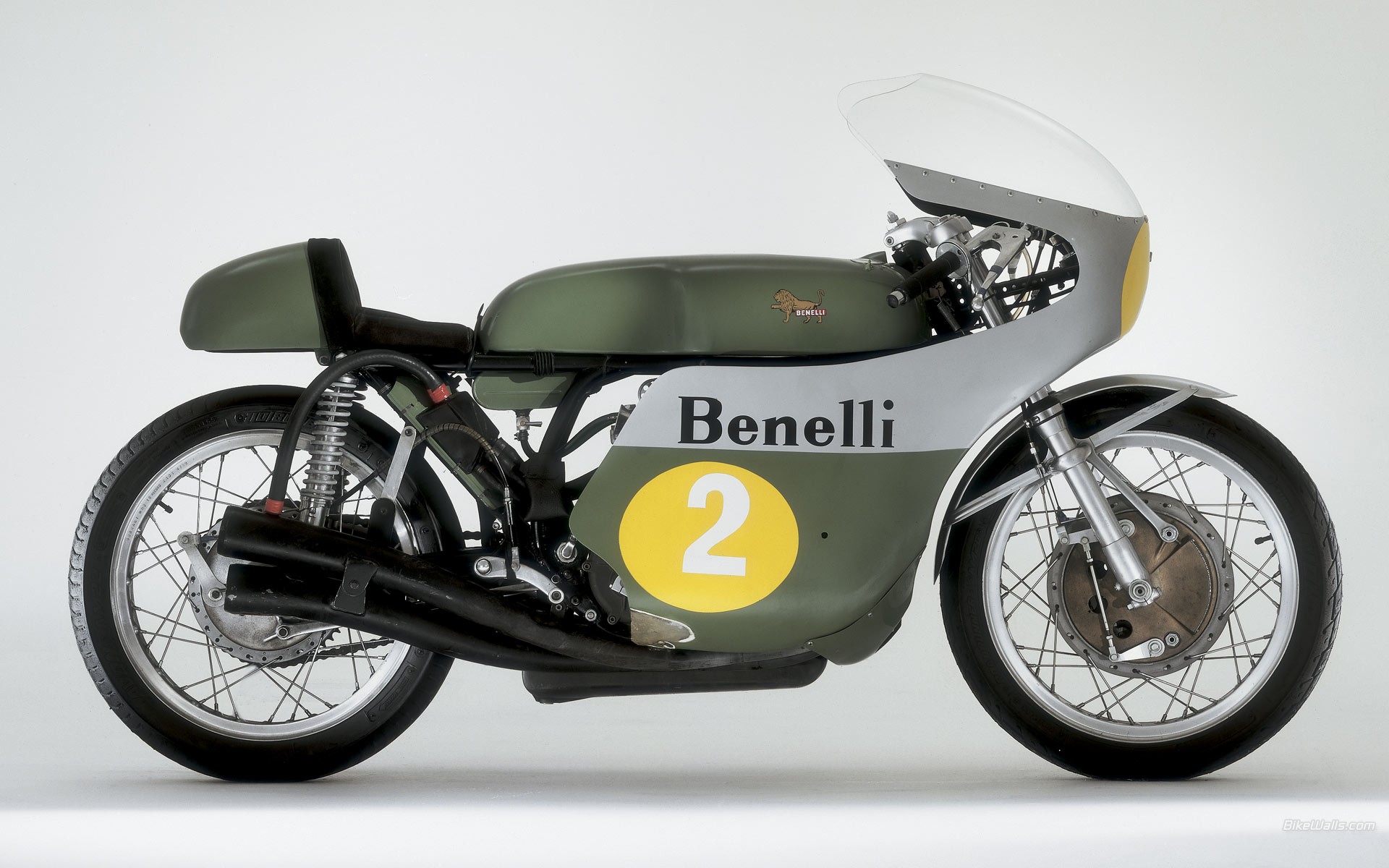 General 1920x1200 benelli vintage motorcycle vehicle white background numbers simple background Italian motorcycles