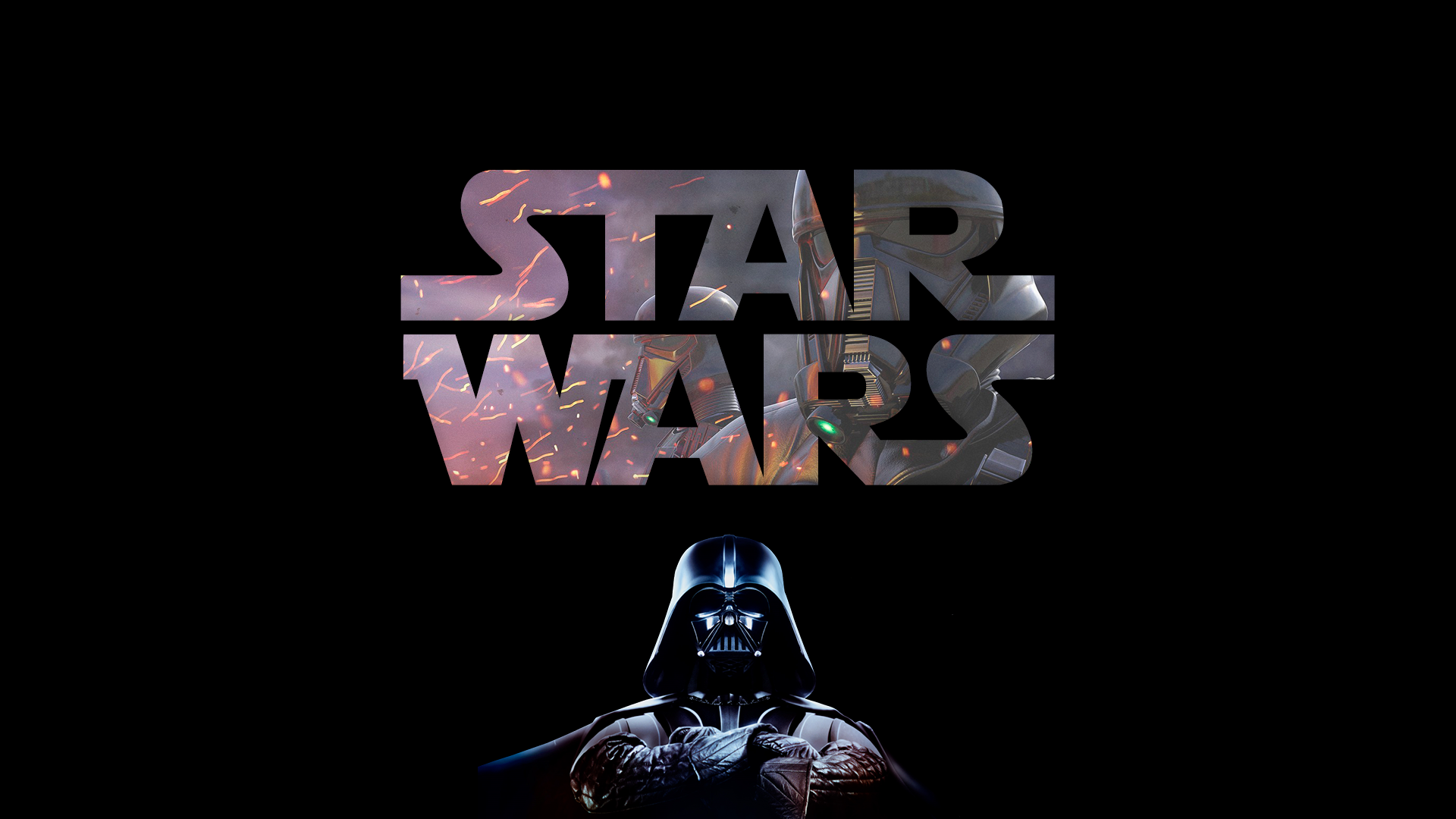 General 1920x1080 Star Wars Darth Vader typography