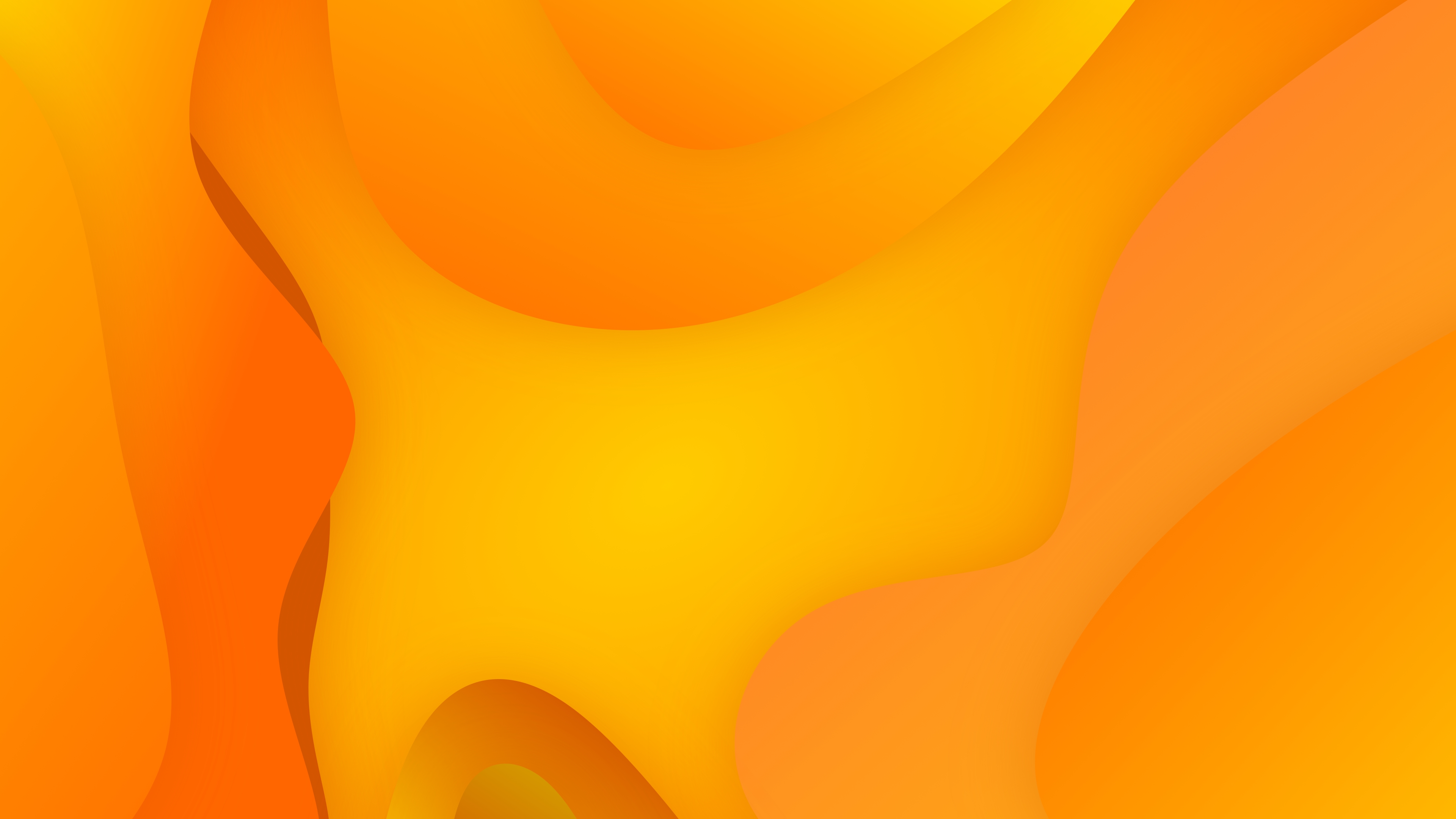 General 3840x2160 abstract 3D Abstract yellow yellow background fluid minimalism simple background