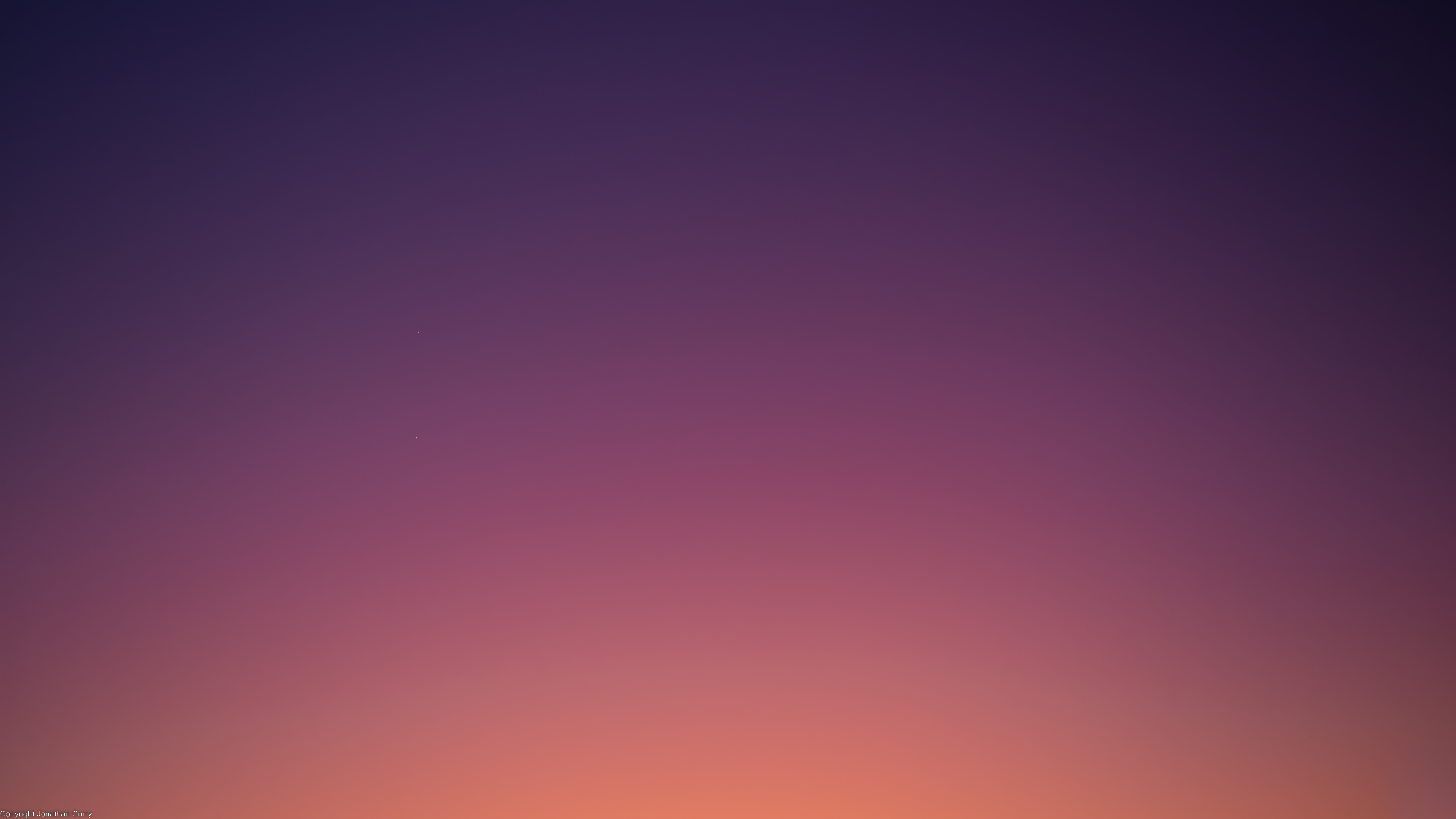 General 2560x1440 sky sunset glow sunset nature warm colors photography outdoors gradient minimalism abstract warm simple background stars