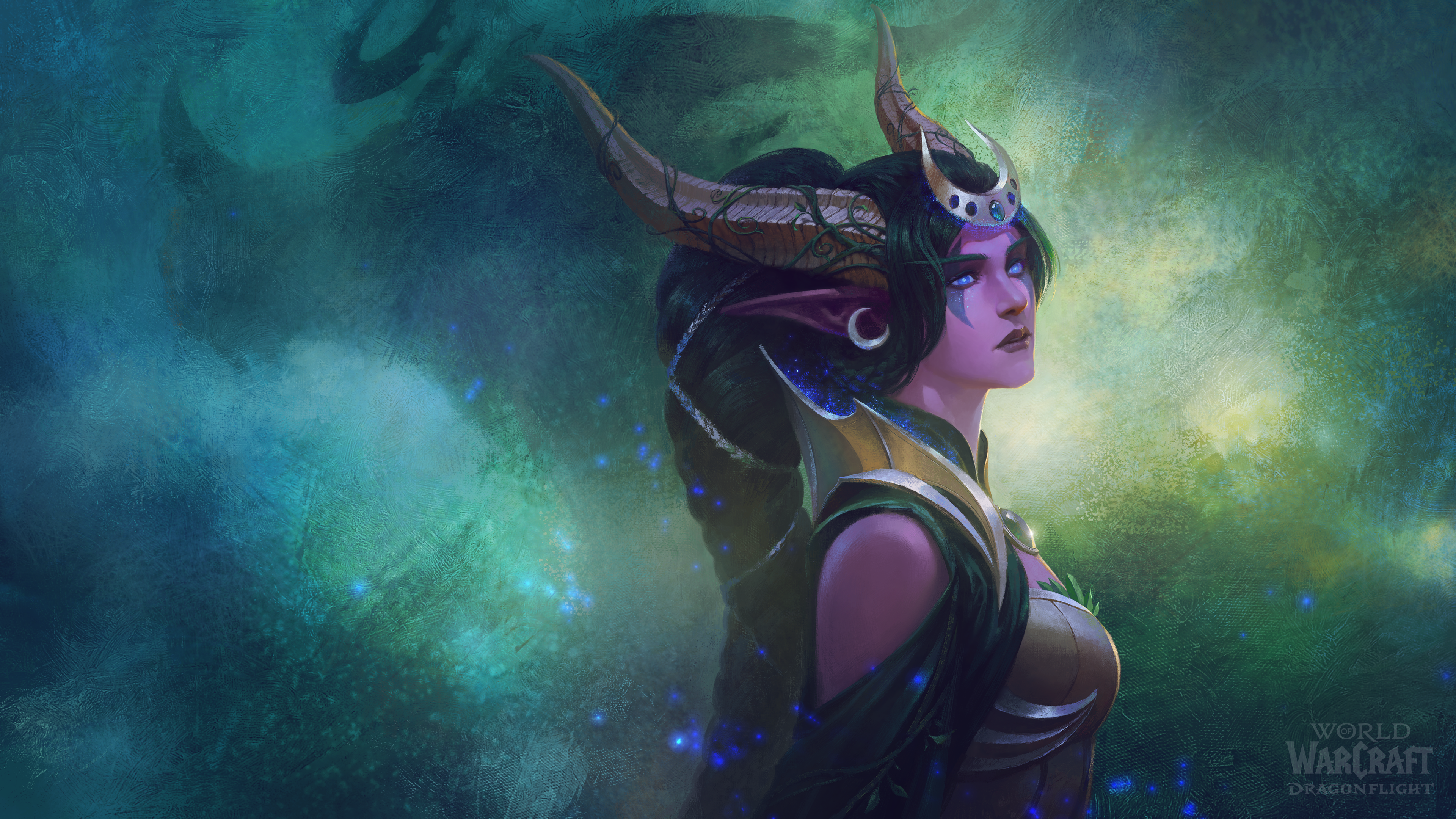 General 3840x2160 Ysera World of Warcraft: Dragonflight video games pointy ears video game characters World of Warcraft Warcraft