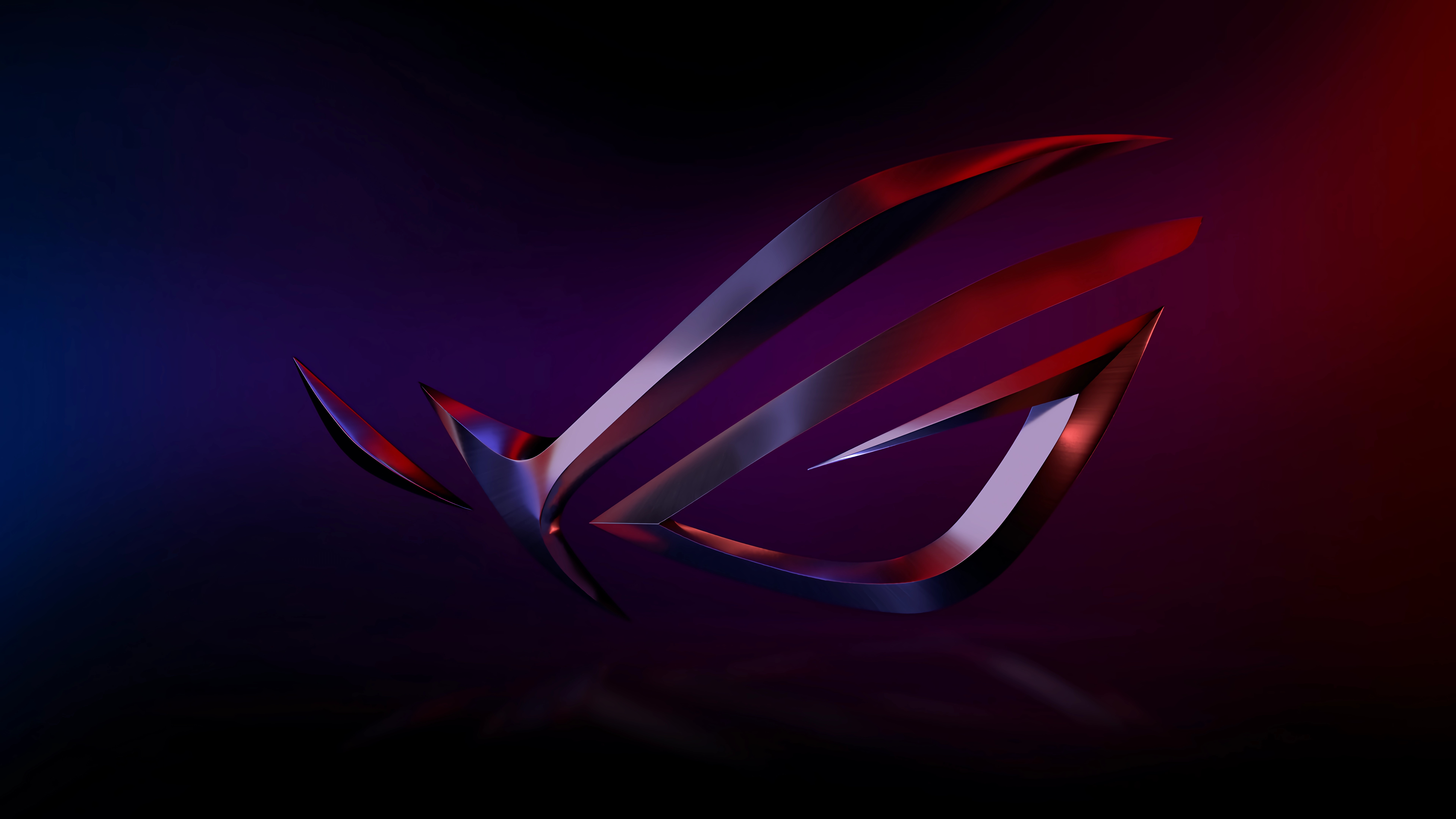 General 7680x4320 Republic of Gamers logo abstract 3D Abstract