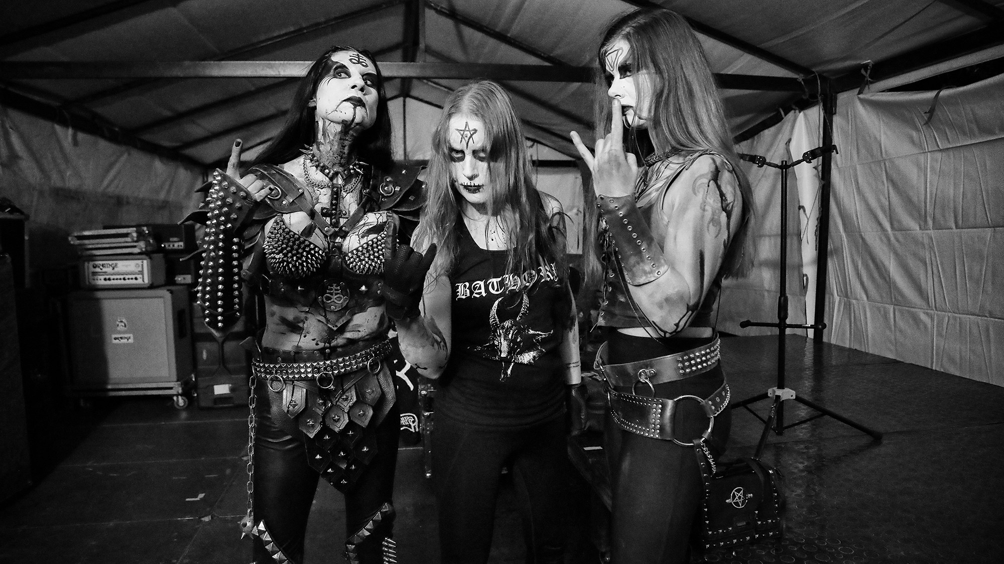 People 2000x1124 black metal Girl Band Asagraum music metal band monochrome