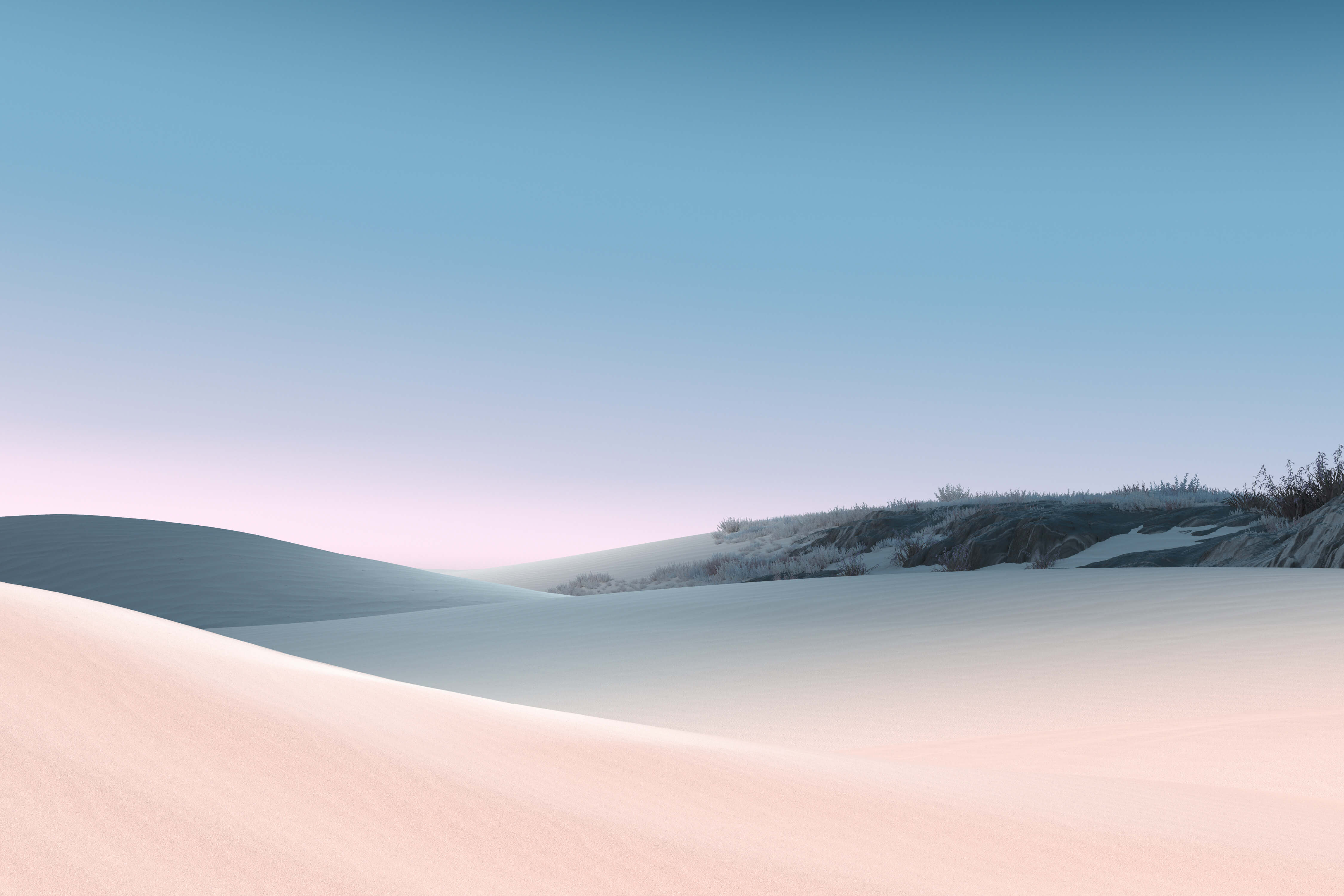 General 4500x3000 desert landscape nature clear sky dunes sand sky