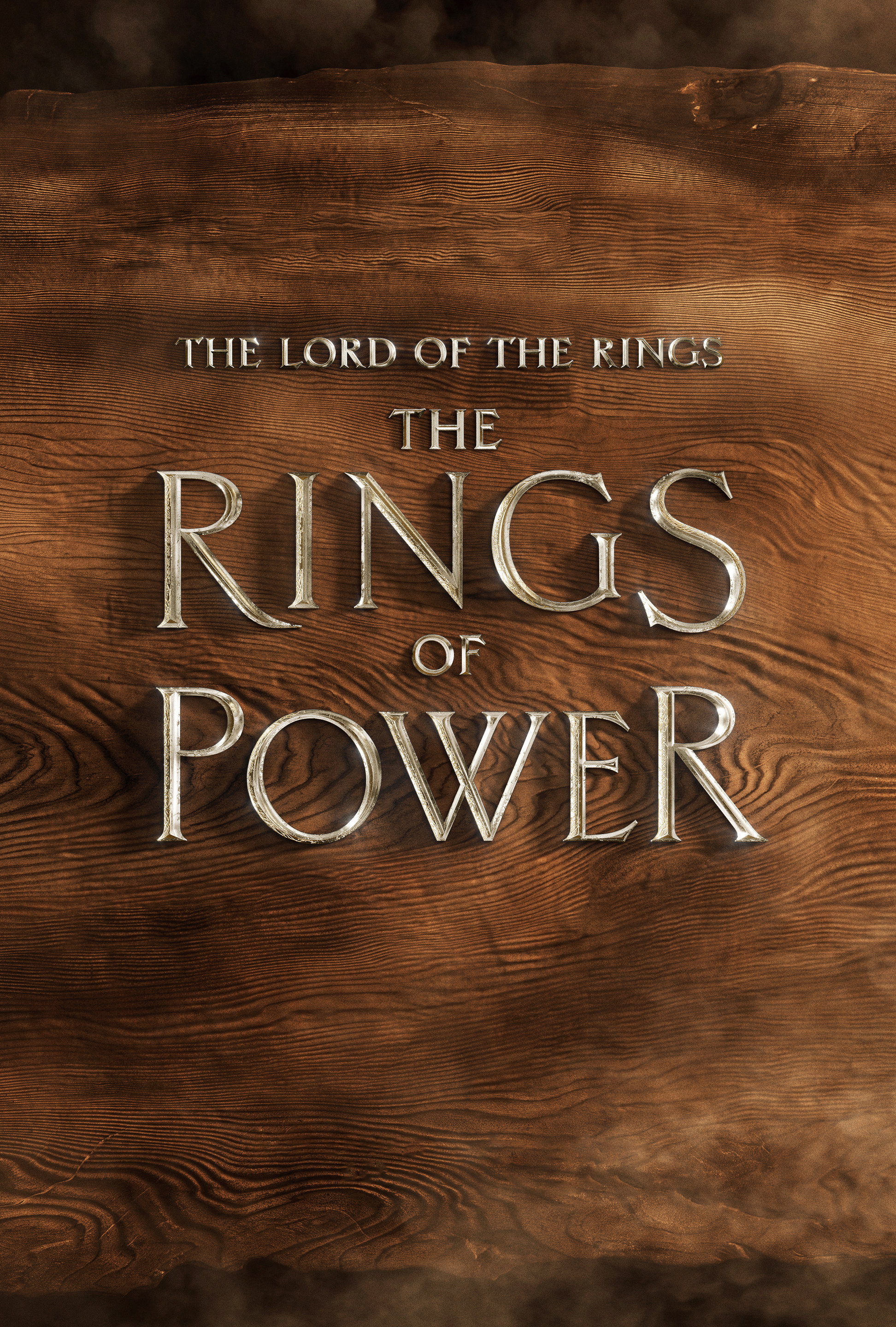General 1944x2880 The Lord of the Rings Rings of Power TV series wooden surface text J. R. R. Tolkien portrait display