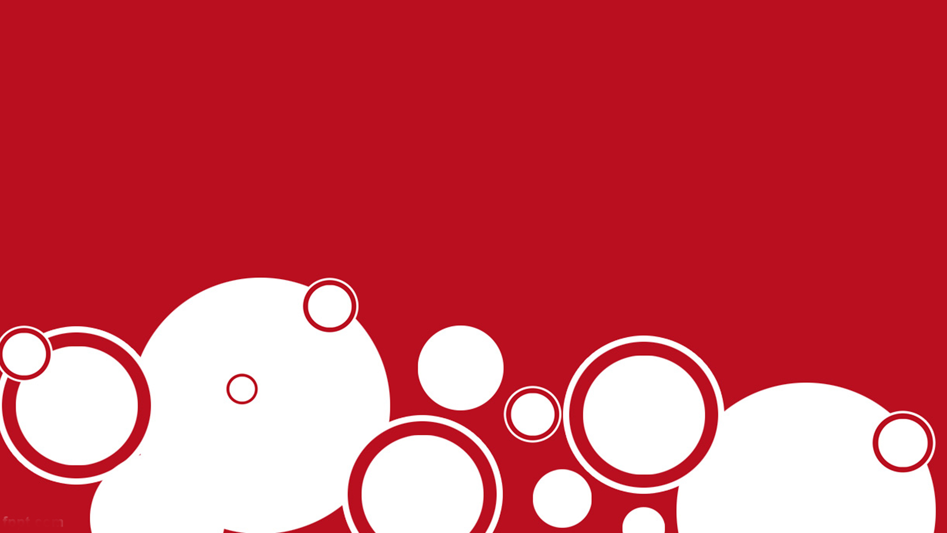 General 1920x1080 abstract circle red background