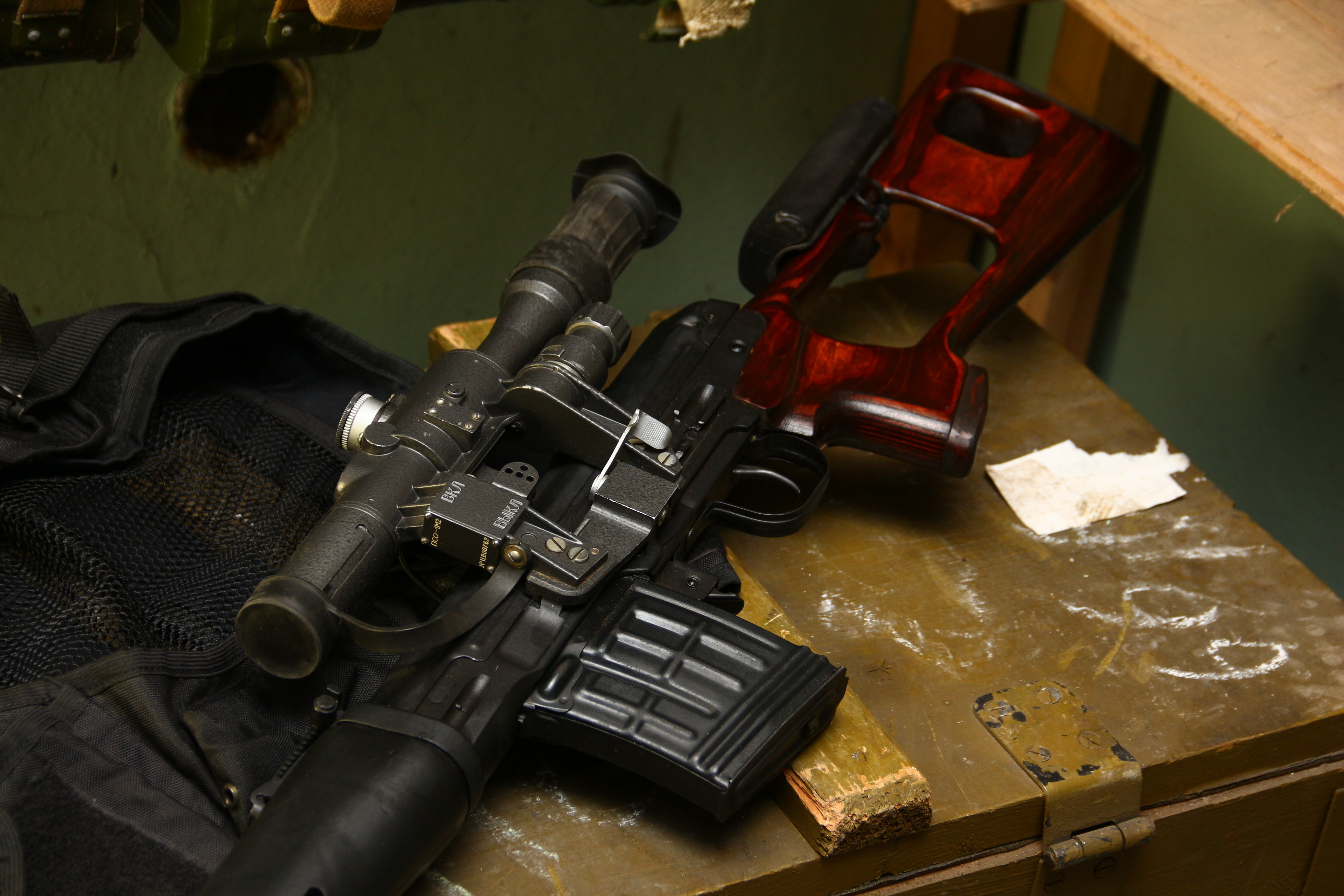General 5184x3456 weapon rifles sniper rifle Dragunov osob.store Russian/Soviet firearms