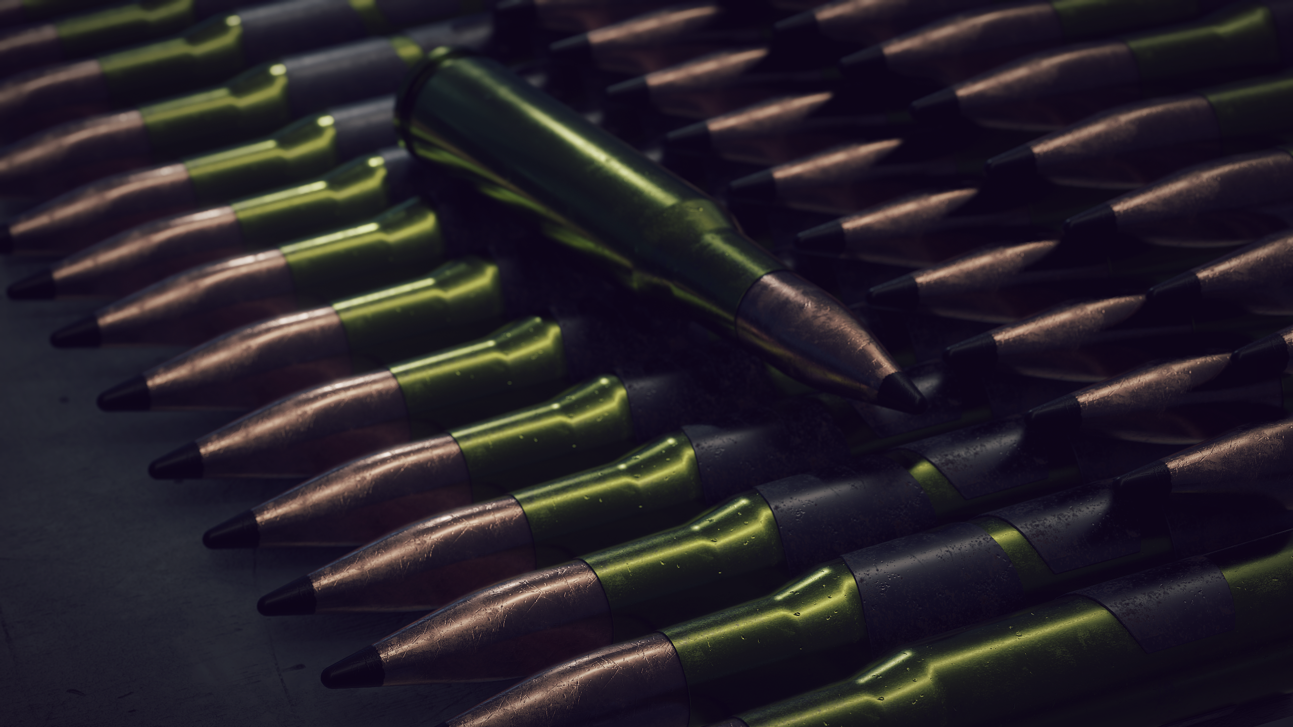 General 2560x1440 bullet ammunition military