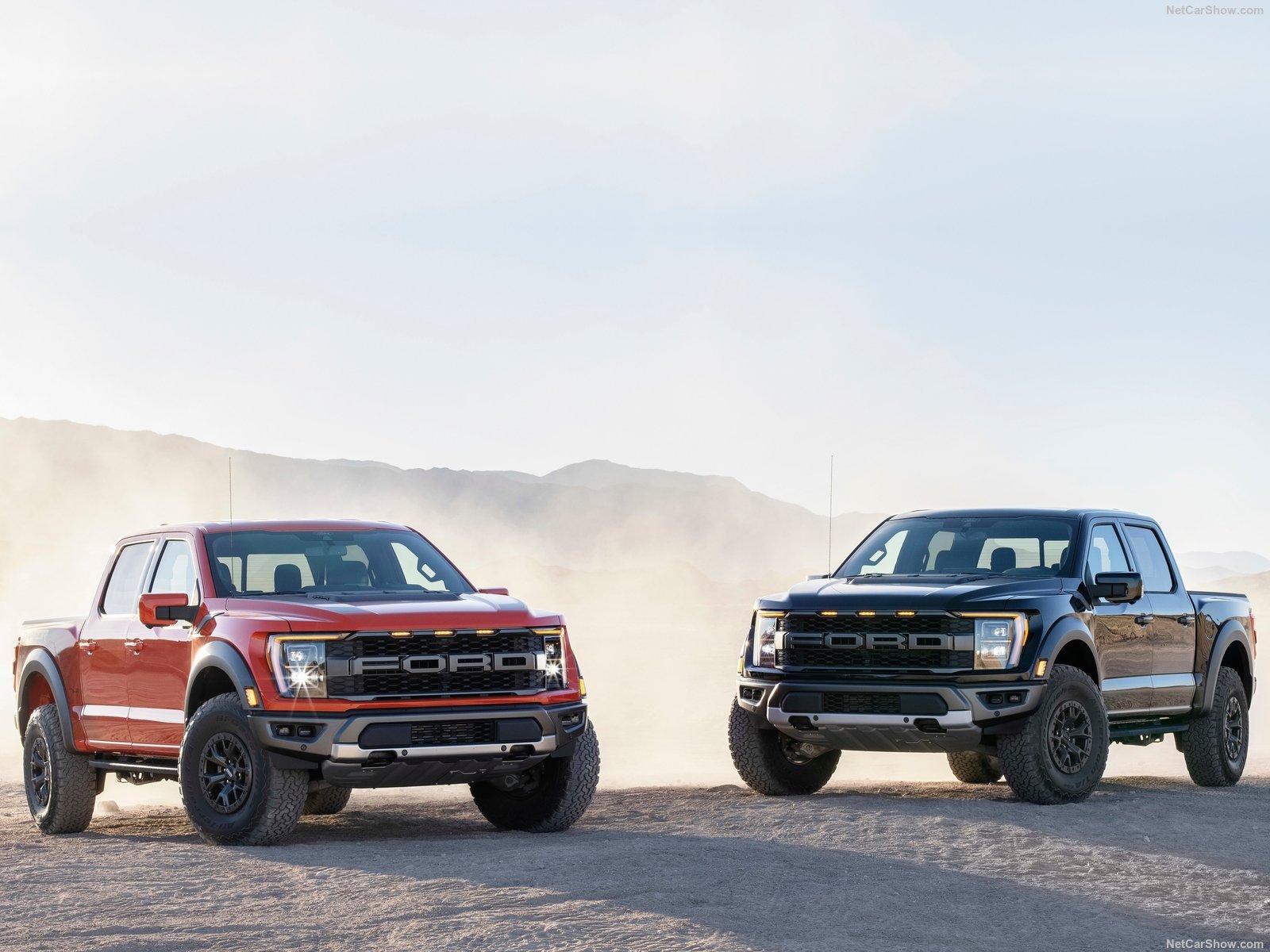 General 1600x1200 Ford Raptor 2021 (year) pickup trucks red cars offroad Ford American cars