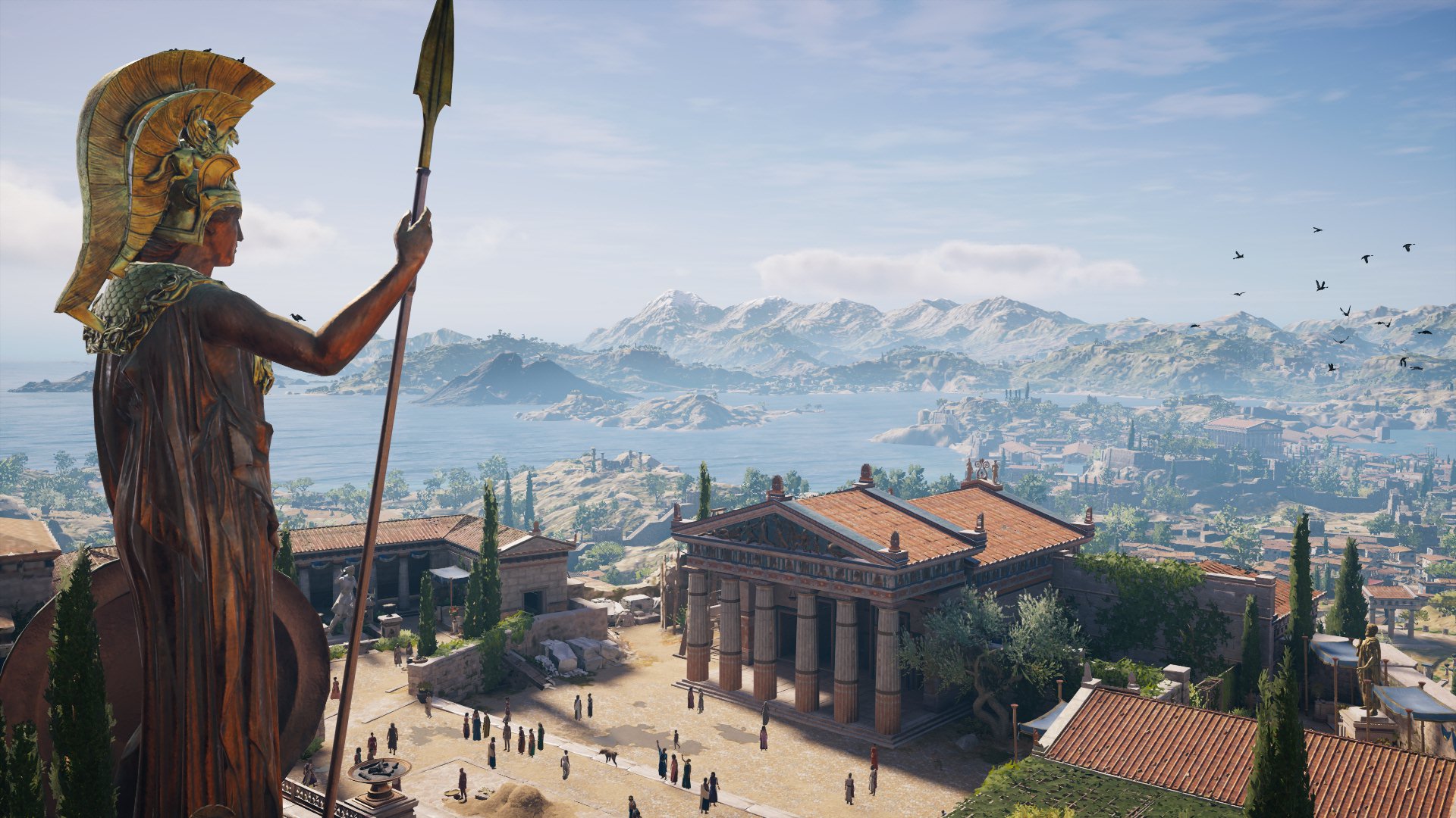 General 1920x1080 Assassin's Creed: Odyssey video games Greco-Roman video game landscape Ubisoft