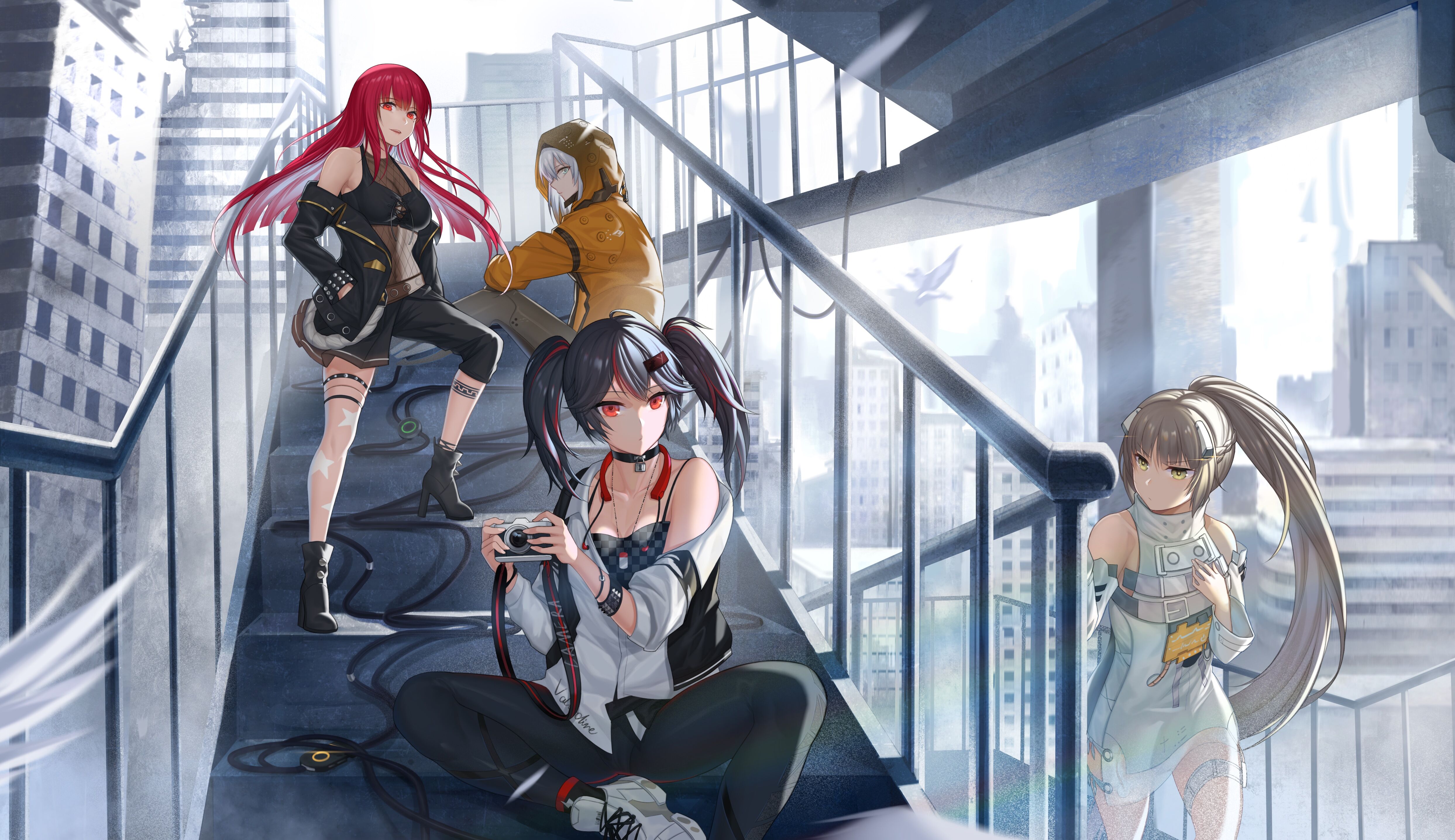 Anime 4974x2873 Punishing: Gray Raven anime games anime girls anime boys